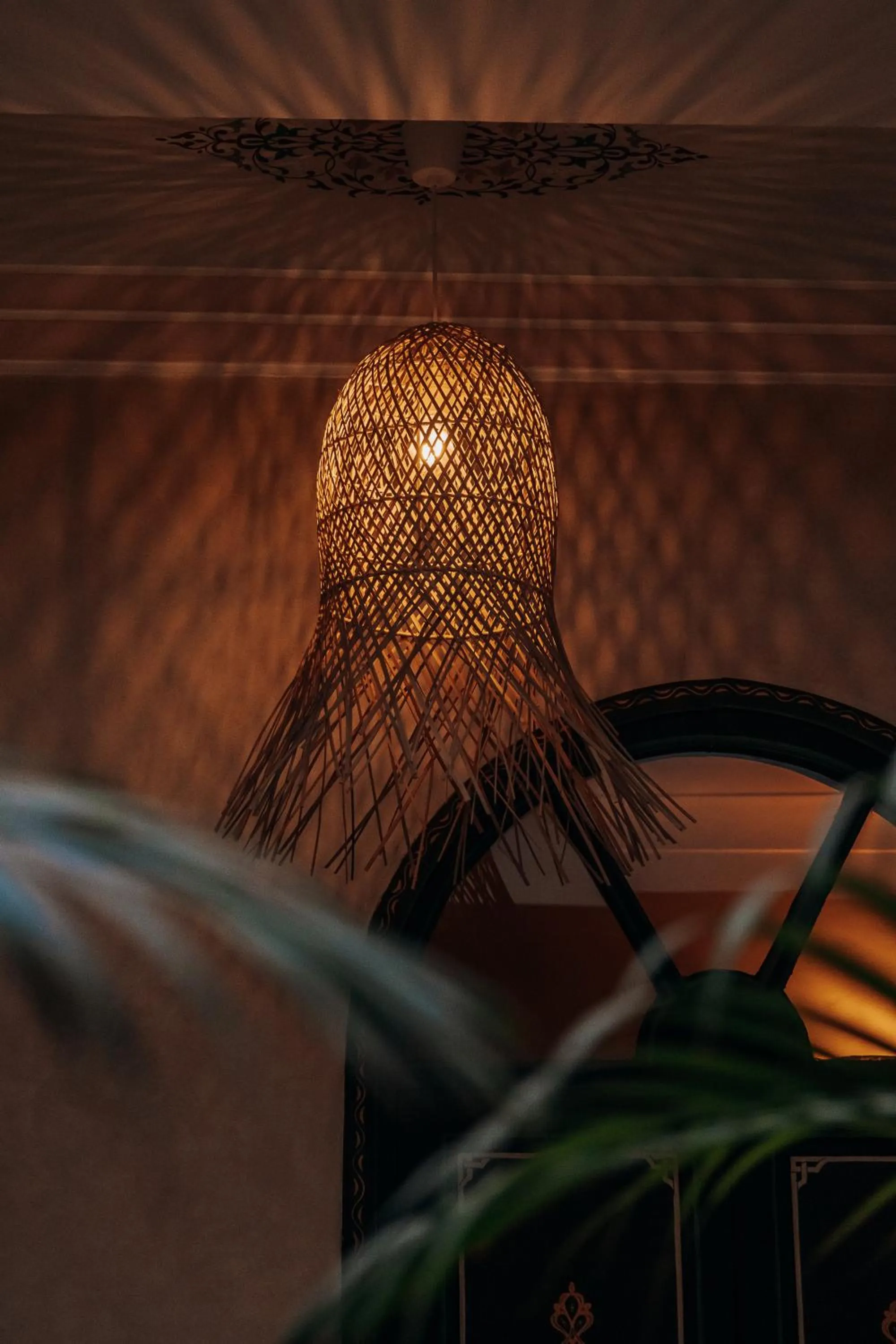 Decorative detail in Riad Bamaga