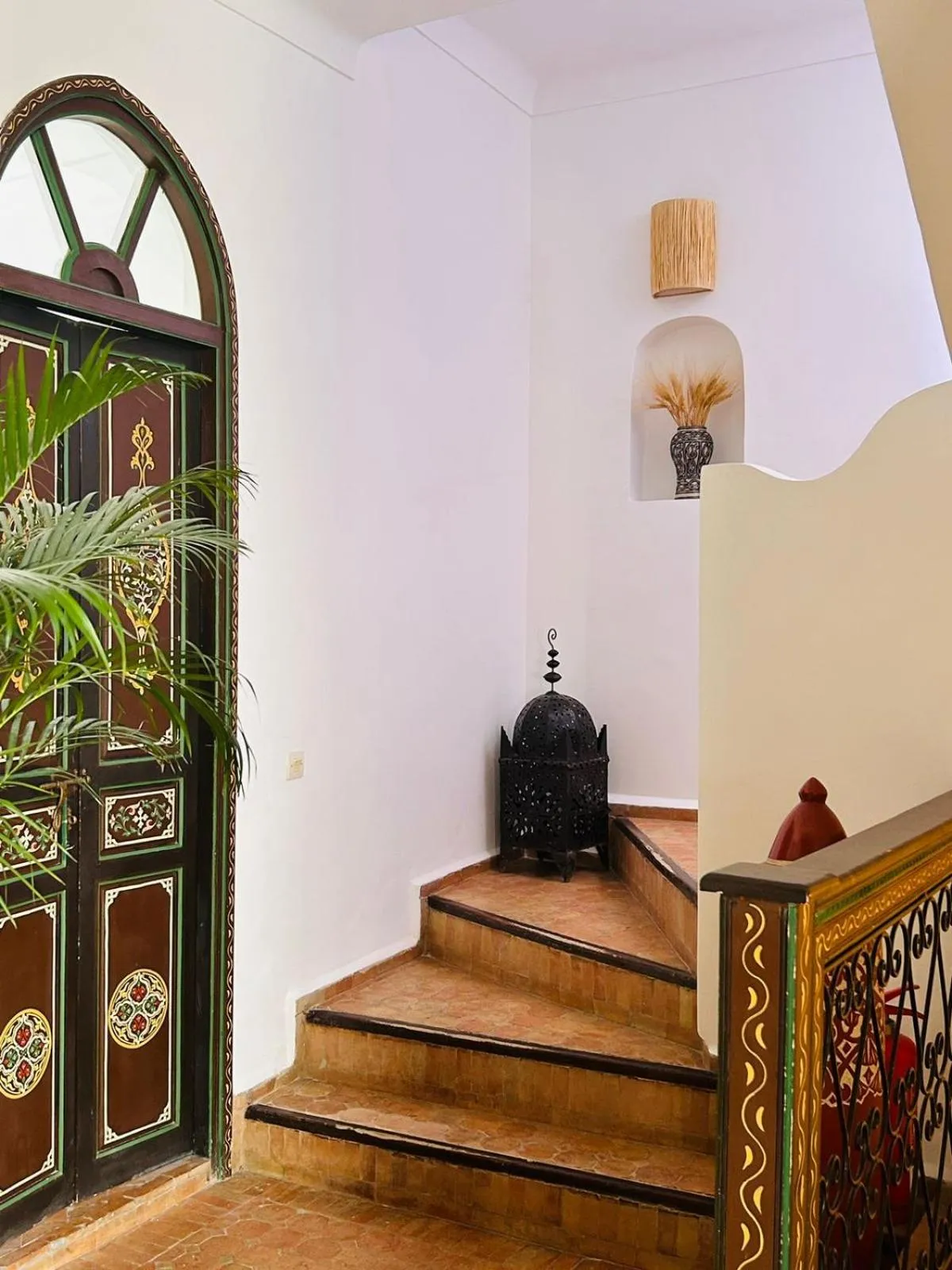 Decorative detail in Riad Bamaga