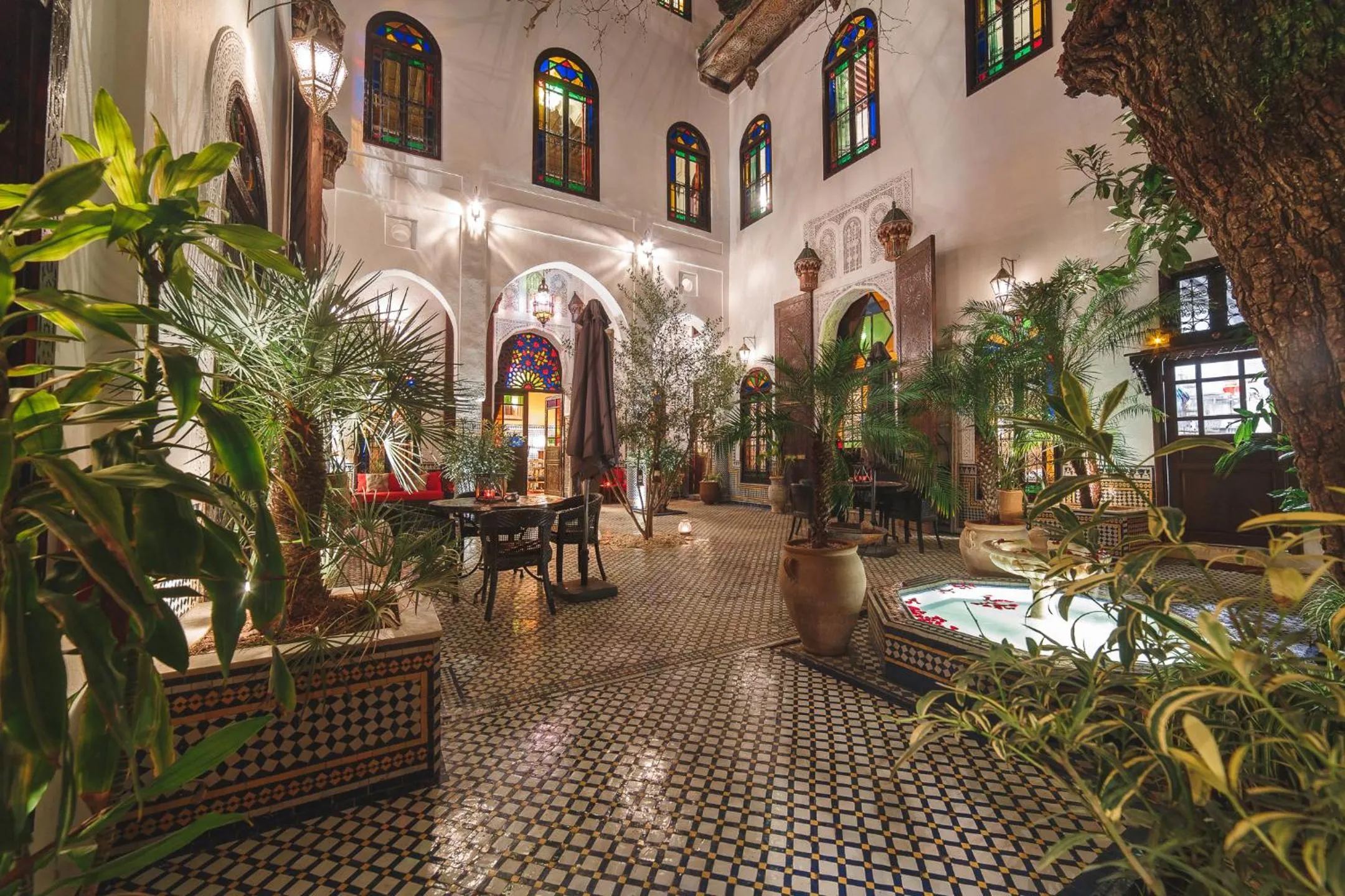 Patio in Riad Le Calife