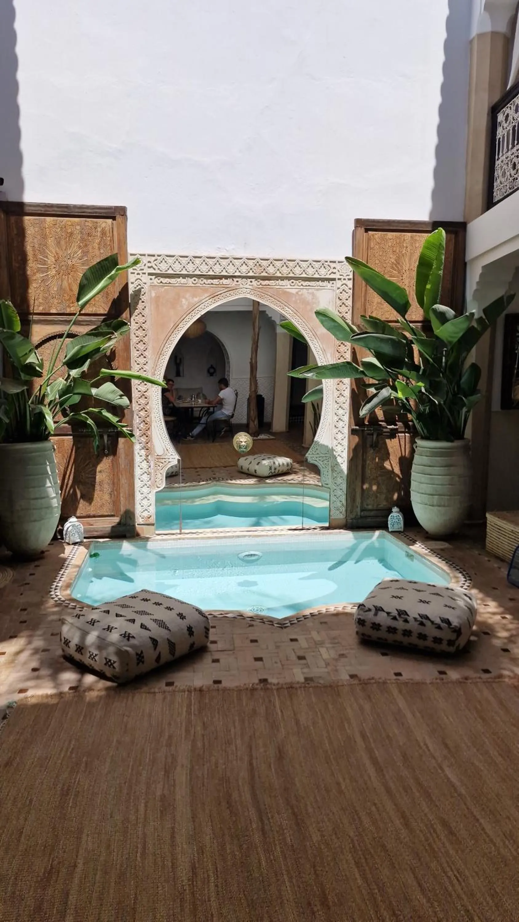 Swimming pool in Riad Des Arts