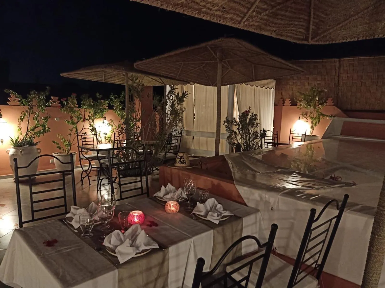 Patio in Riad Des Arts