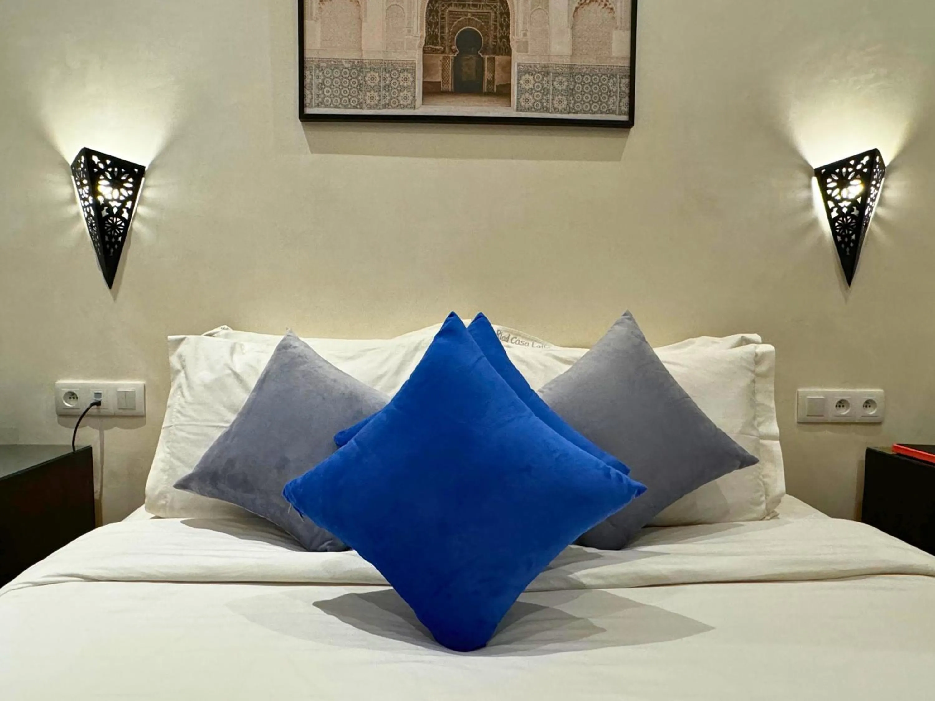 Bedroom, Bed in Riad Casa Lalla