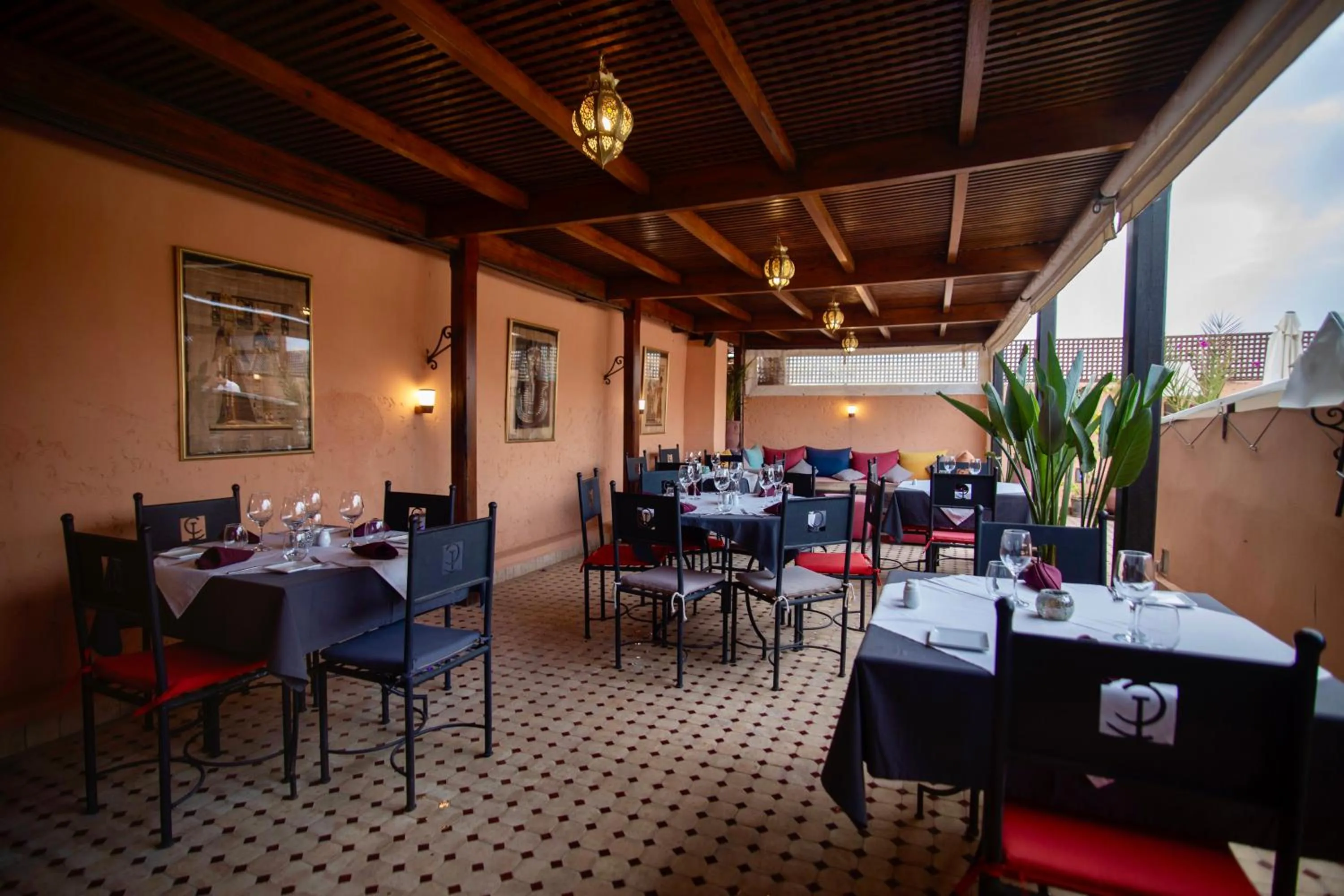 Patio in Riad Casa Lalla