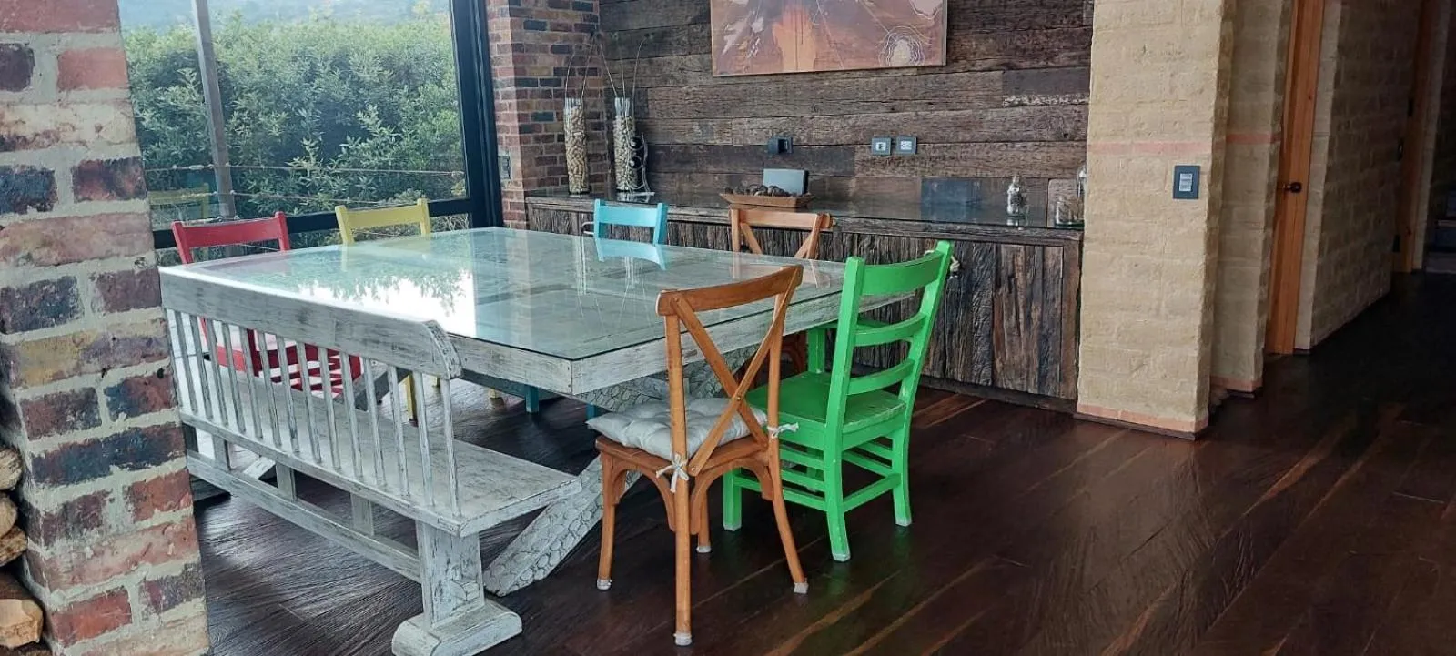 Dining area in Casa Pionono - Sopó