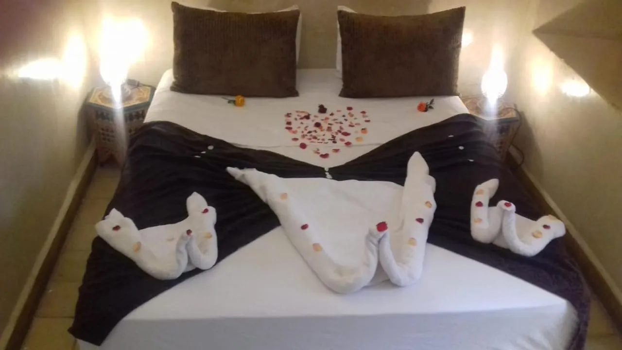 Bedroom, Bed in Riad Chalymar