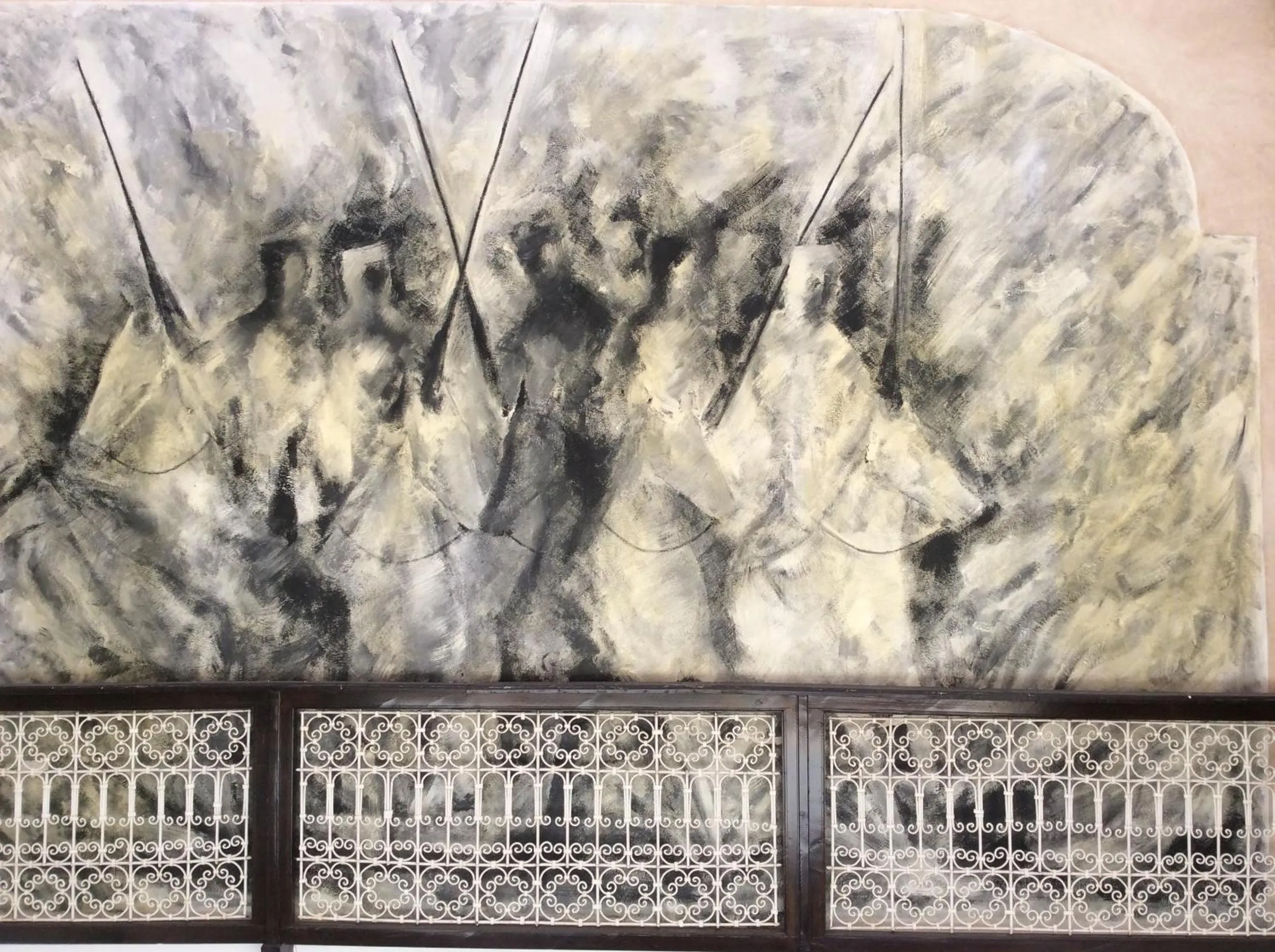 Decorative detail in Riad Chalymar