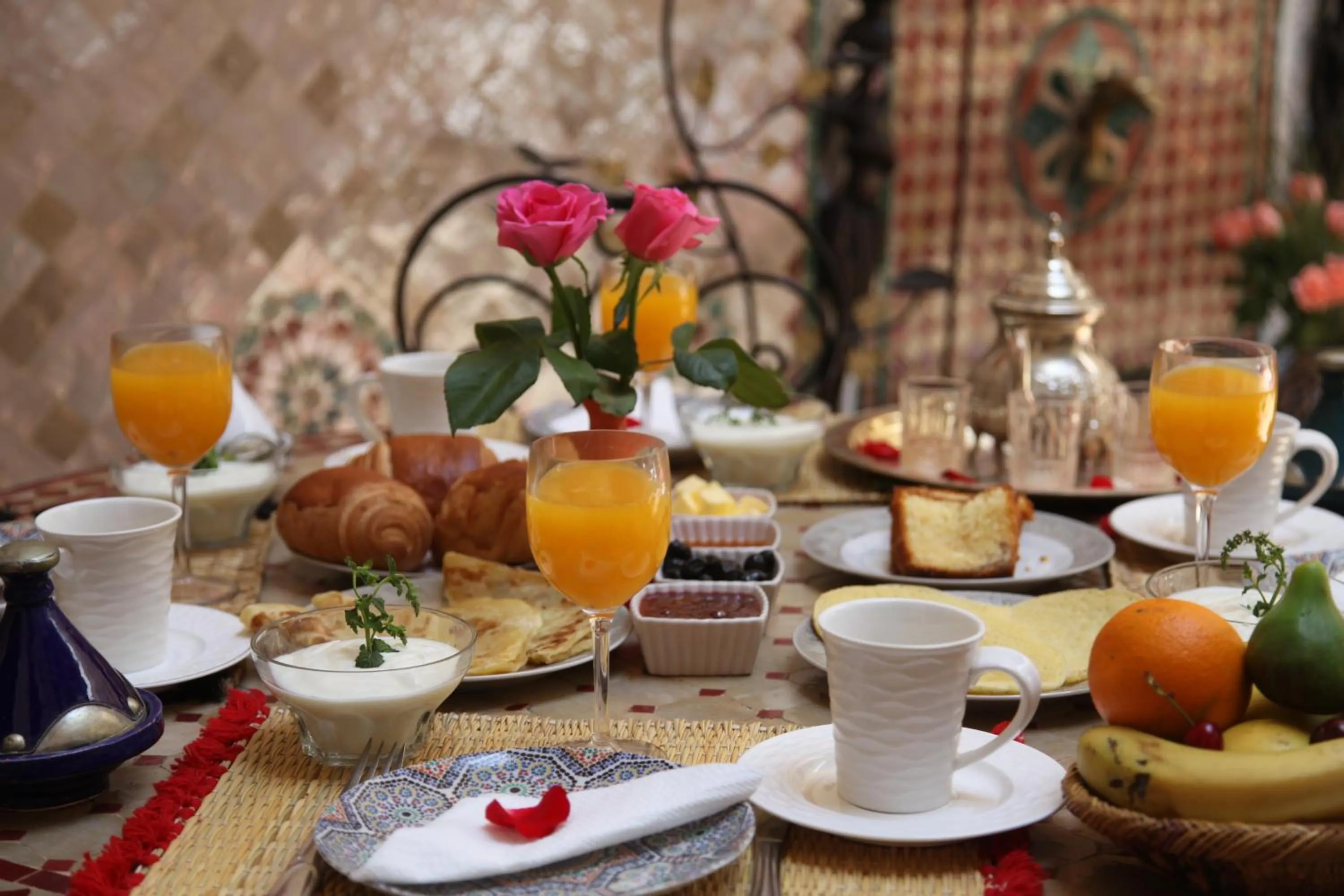 Breakfast in Riad Chalymar