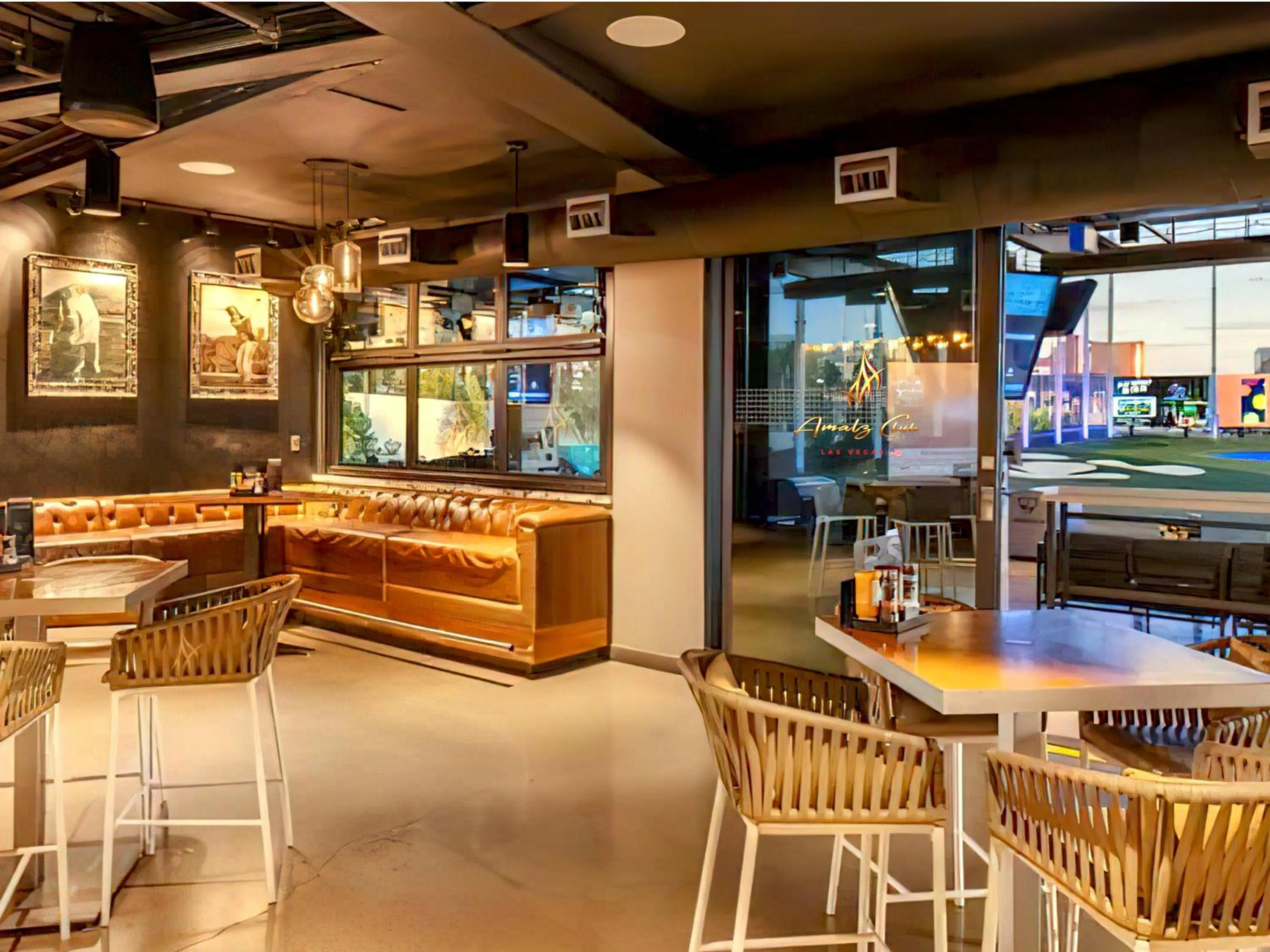 Golfcourse in Amalz 2 Bedroom 3 Bathroom Balcony Suites at Mgm Signature !