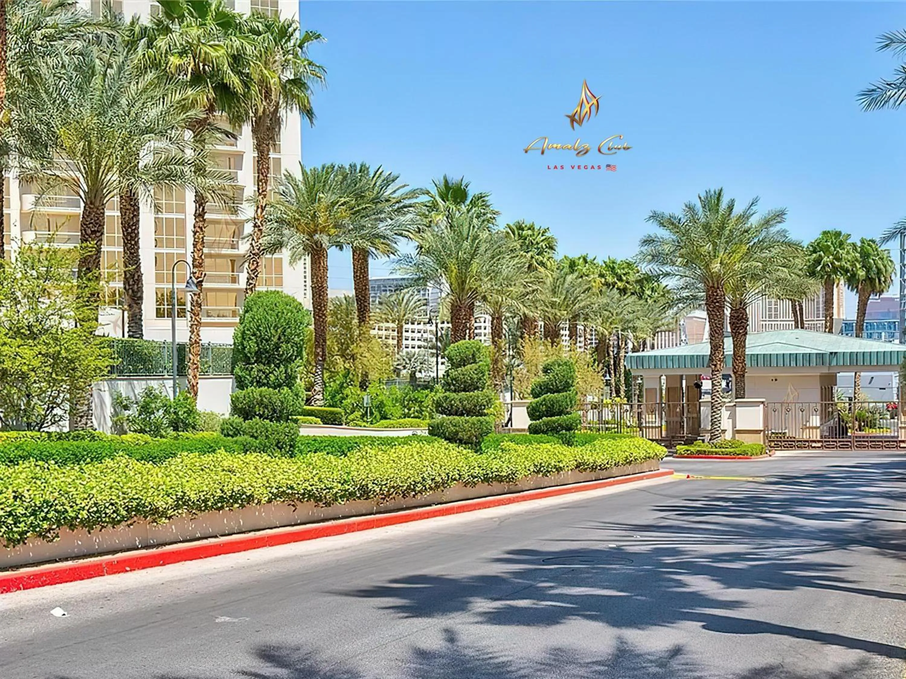 Facade/entrance in Amalz 2 Bedroom 3 Bathroom Balcony Suites at Mgm Signature !