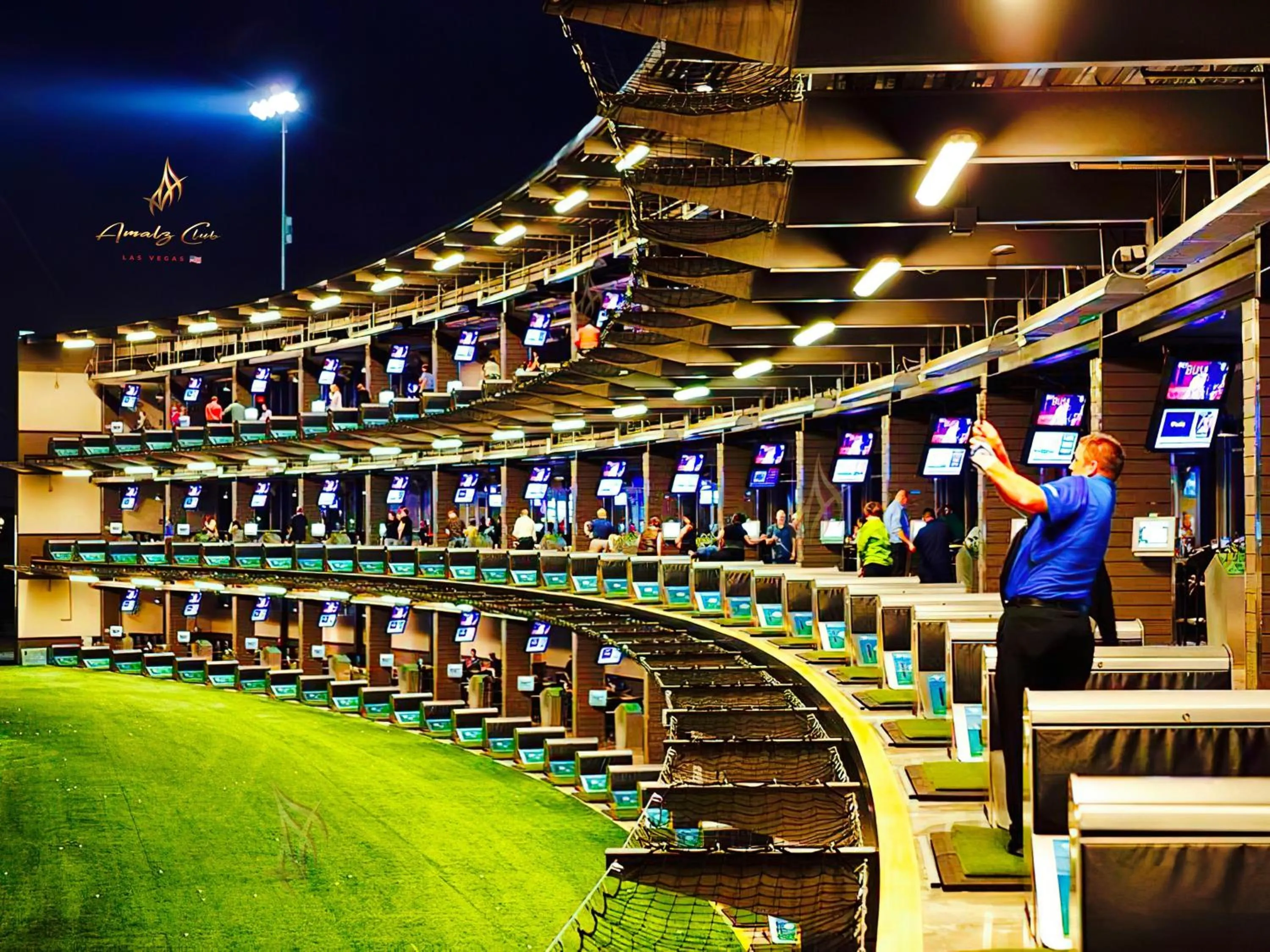 Golfcourse in Amalz 2 Bedroom 3 Bathroom Balcony Suites at Mgm Signature !