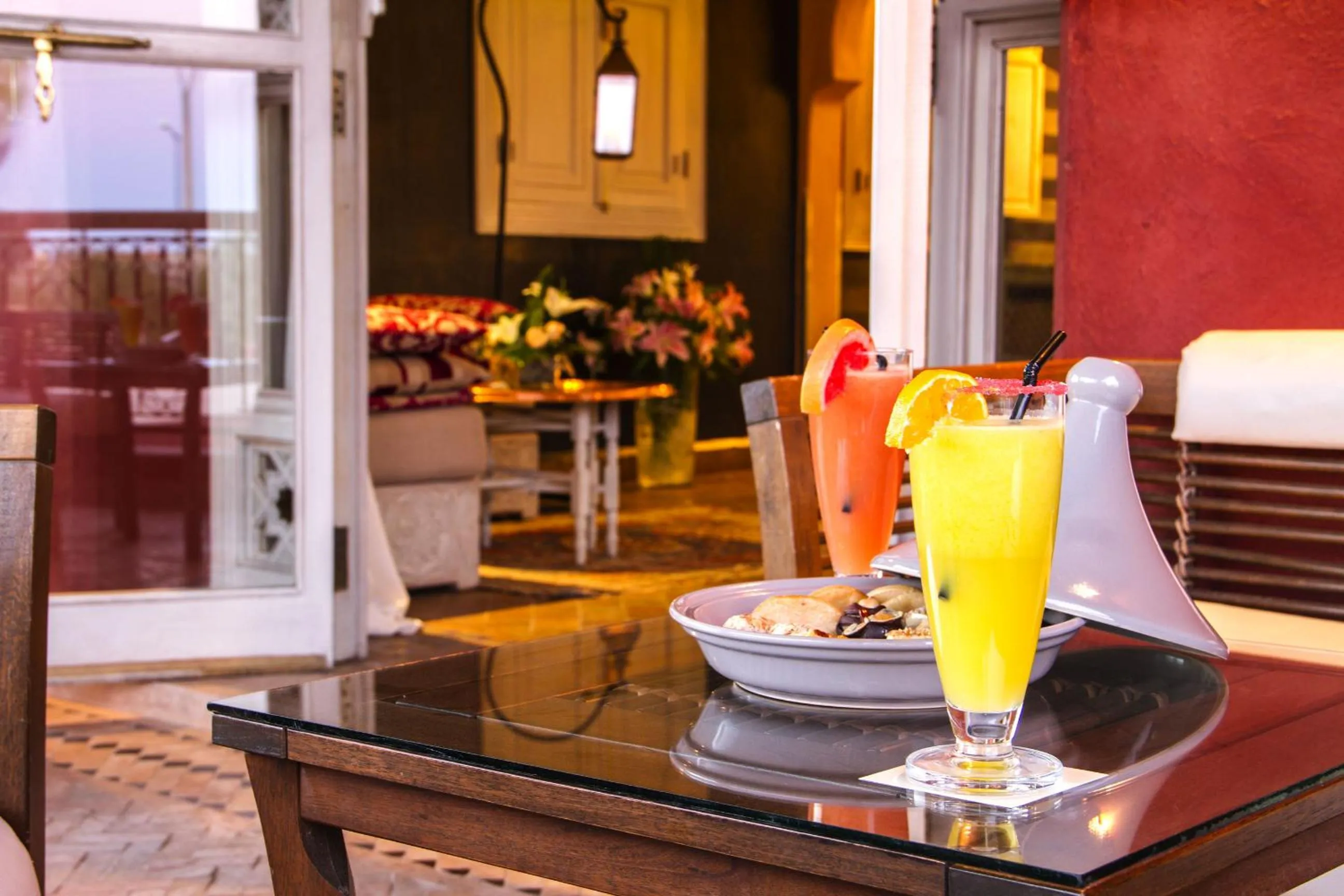 Balcony/Terrace in Palais El Miria & SPA