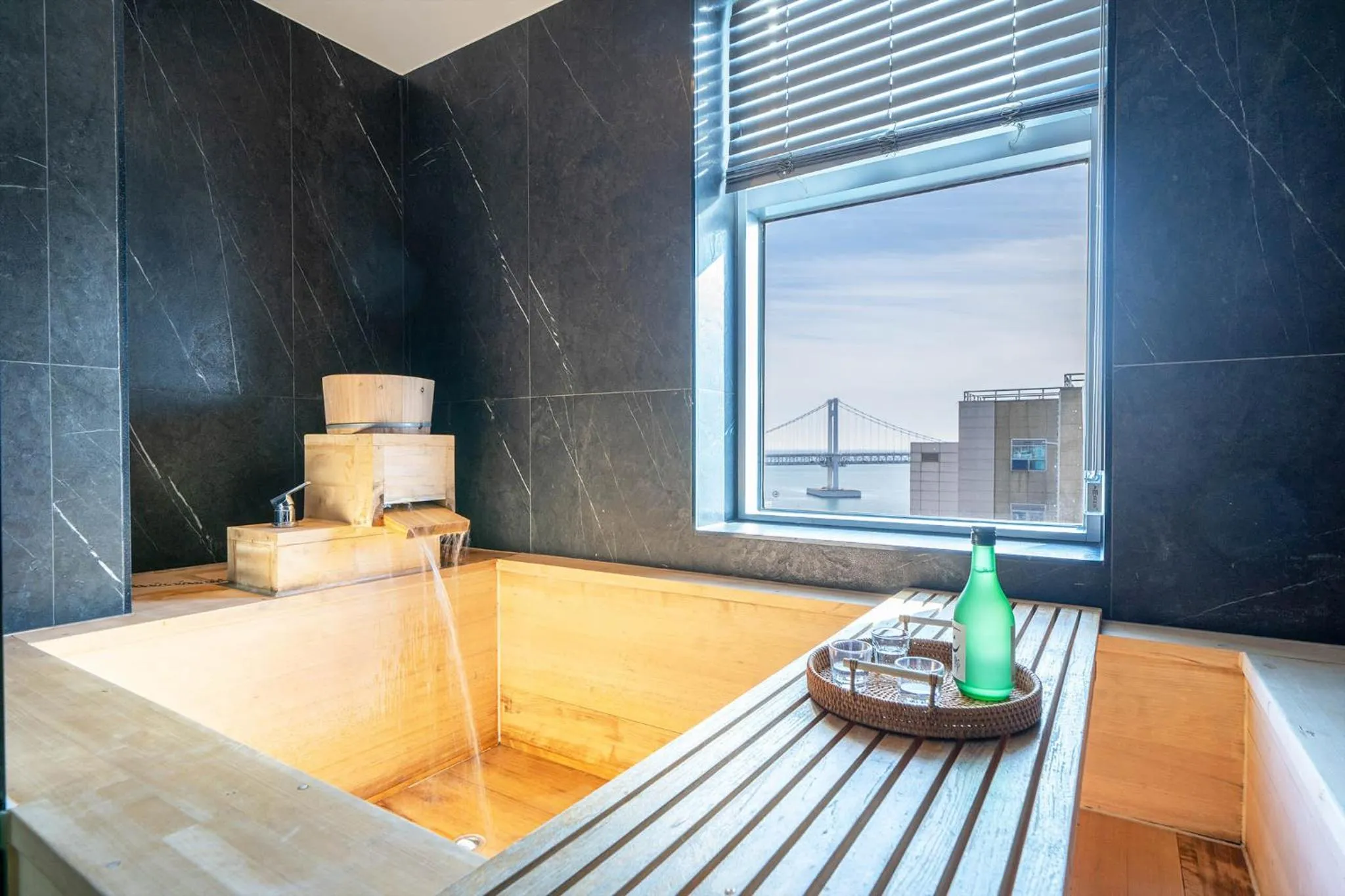 Hot Spring Bath in Gwanganli The Club Hotel