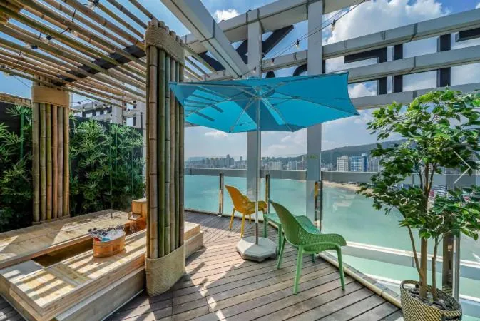 Balcony/Terrace in Gwanganli The Club Hotel