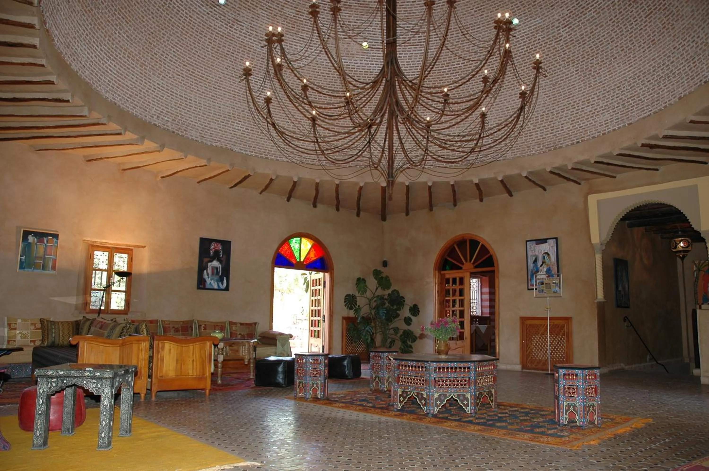Lobby or reception in Hotel Dar Zitoune Taroudant