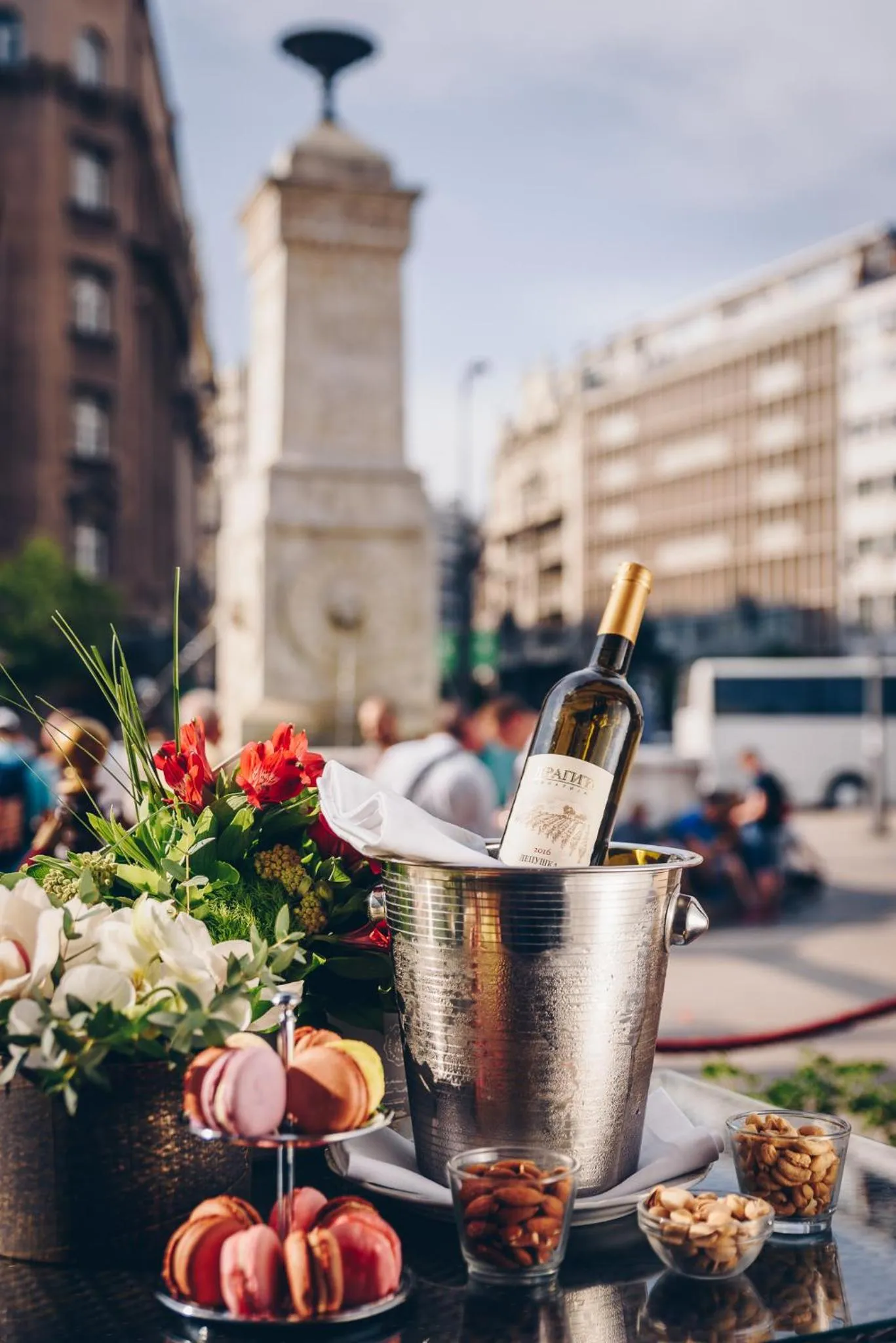 Balcony/Terrace in Hotel Moskva