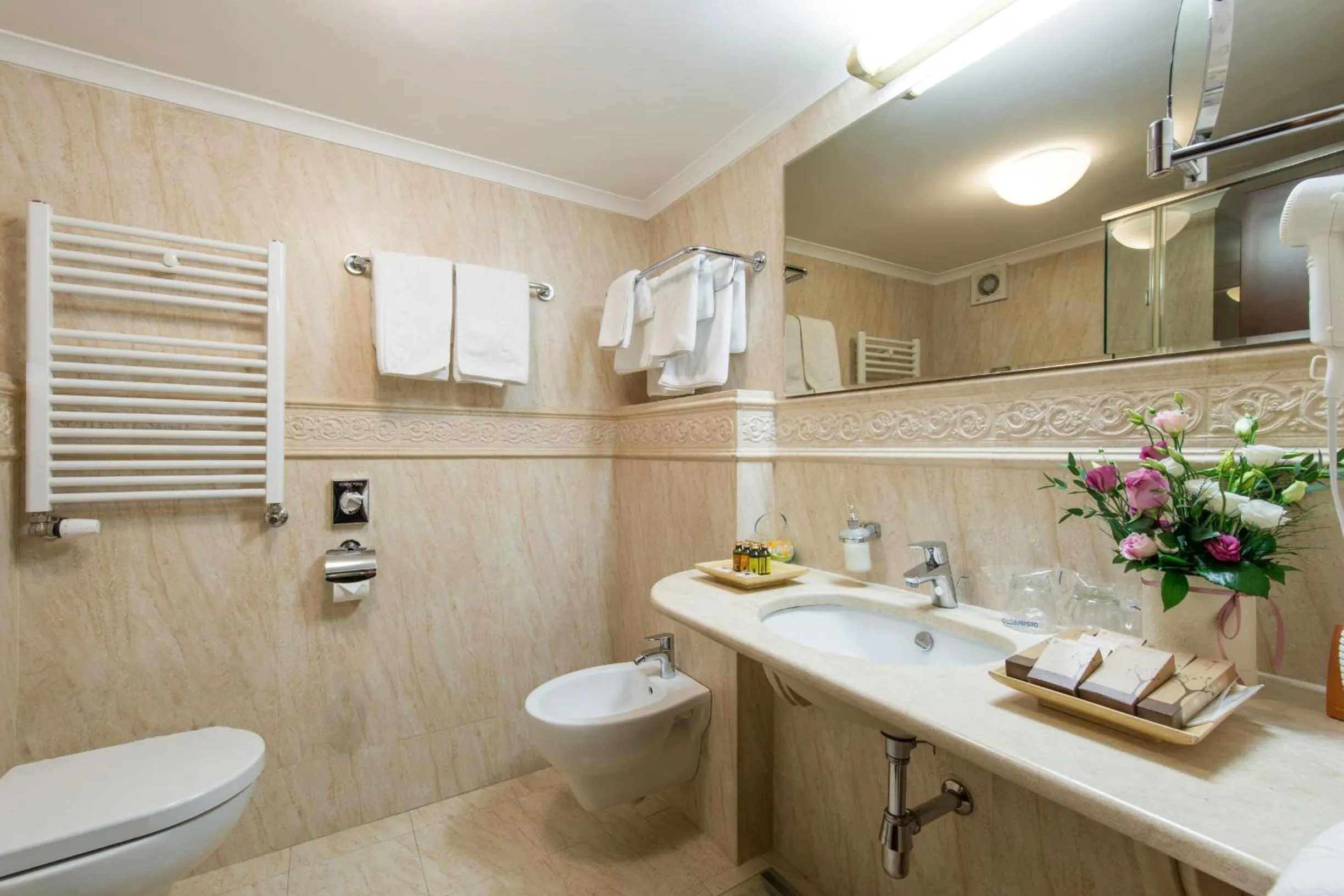 Bathroom in Hotel Moskva