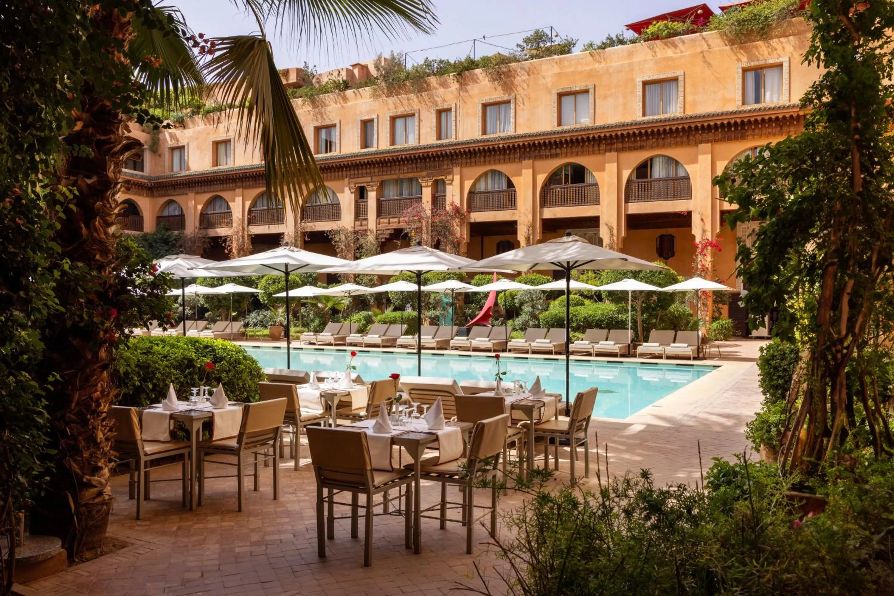 Swimming pool in Les Jardins De La Koutoubia