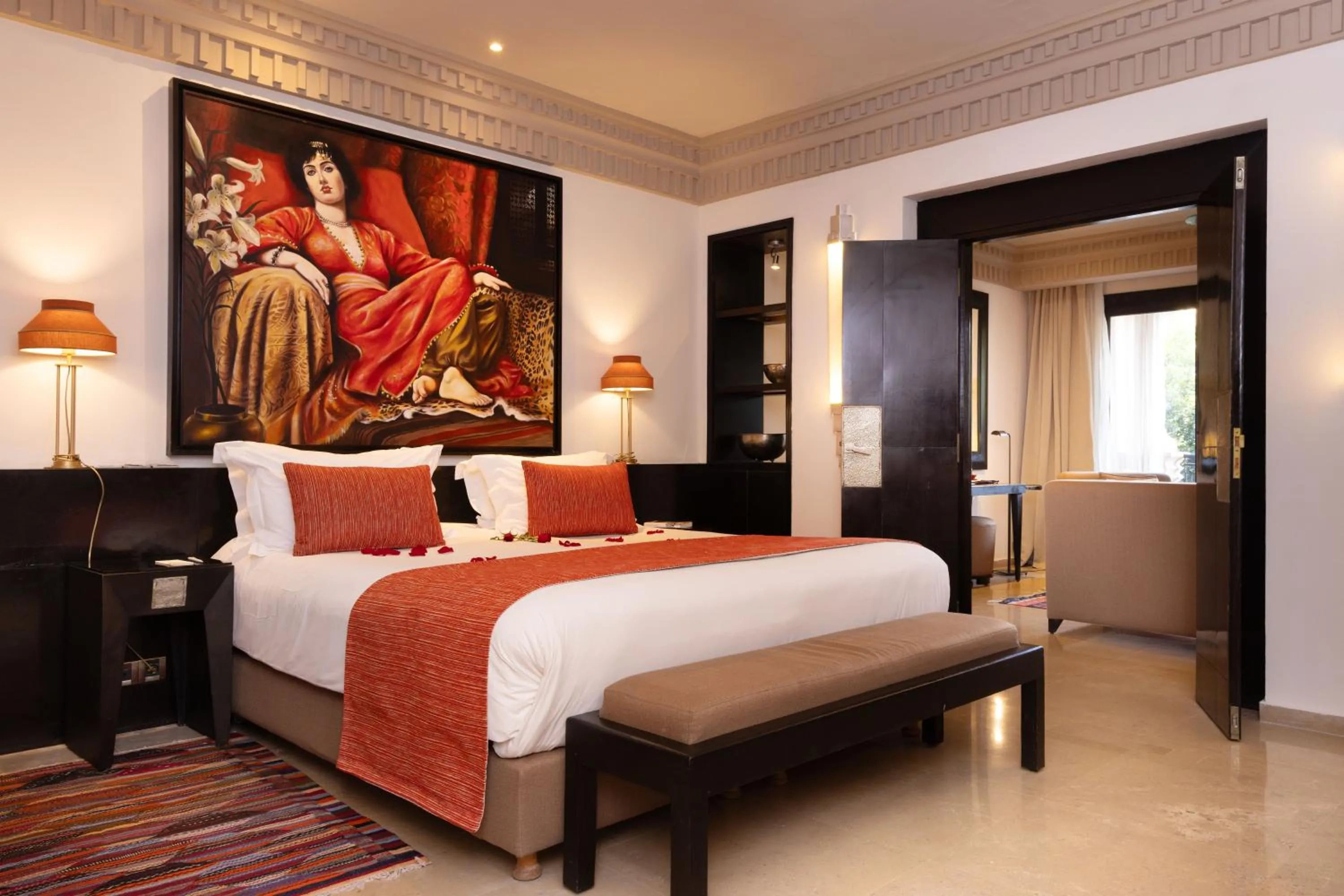 Bed in Les Jardins De La Koutoubia