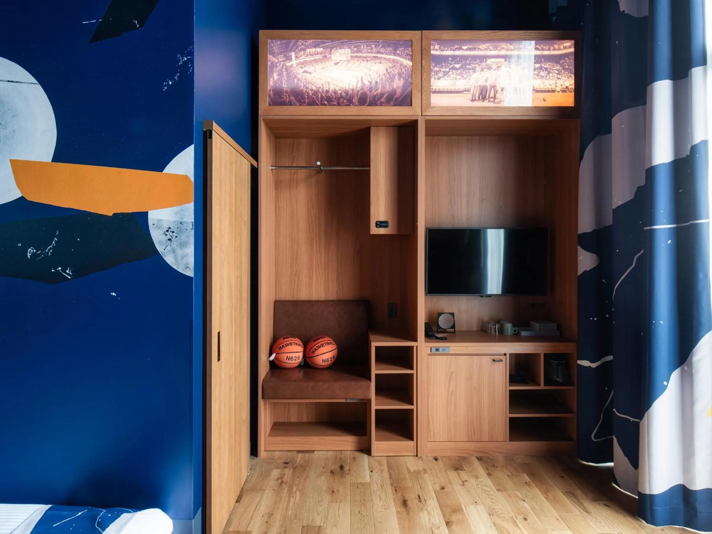 TV and multimedia in REF Okinawa Arena by VESSEL HOTELS