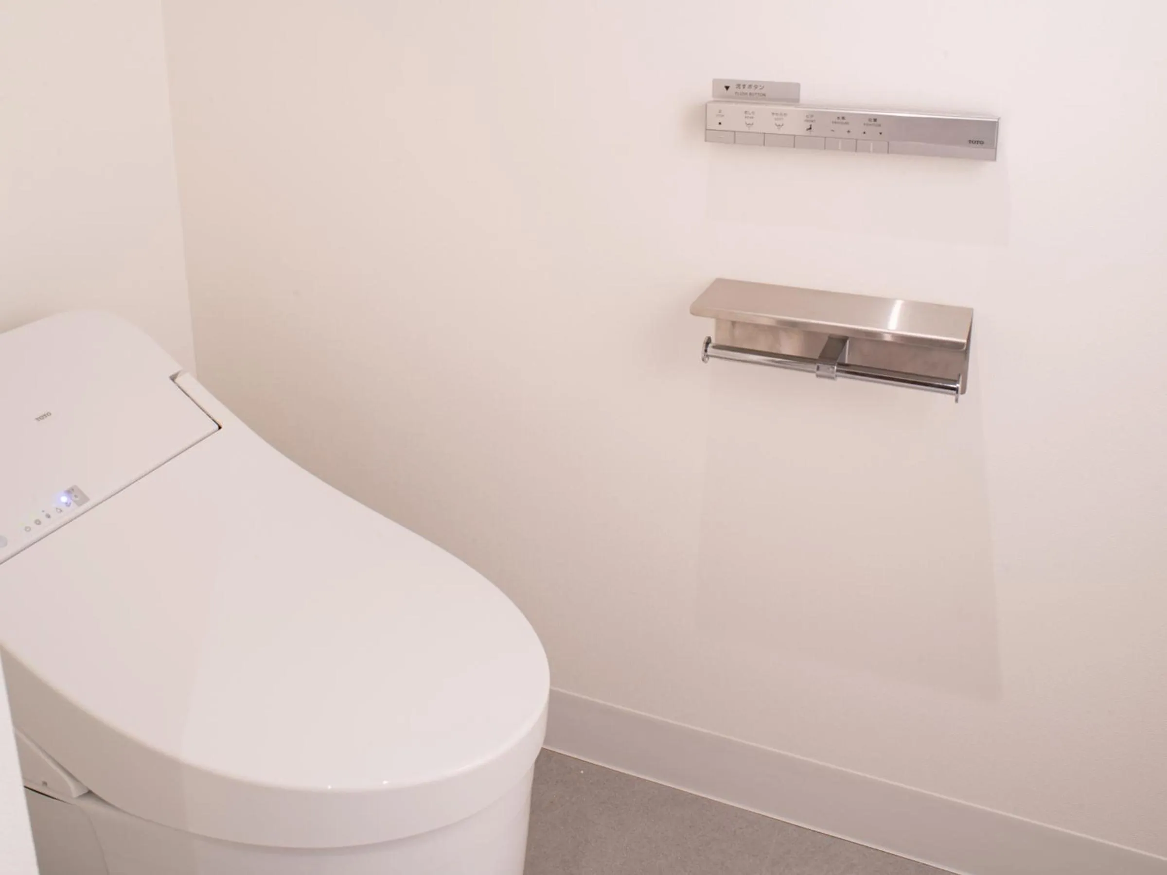 Toilet in REF Okinawa Arena by VESSEL HOTELS