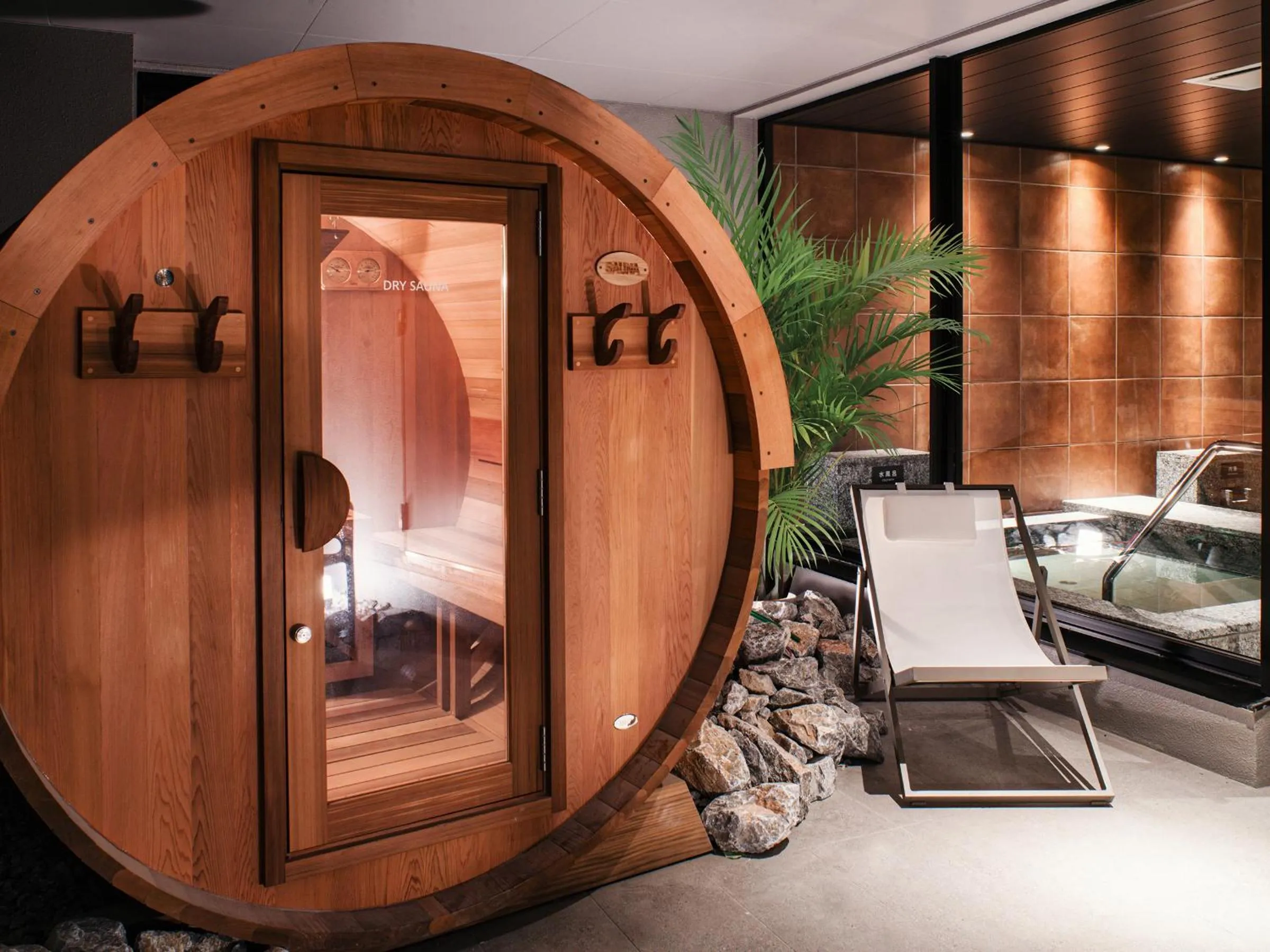 Sauna, Bed in REF Okinawa Arena by VESSEL HOTELS