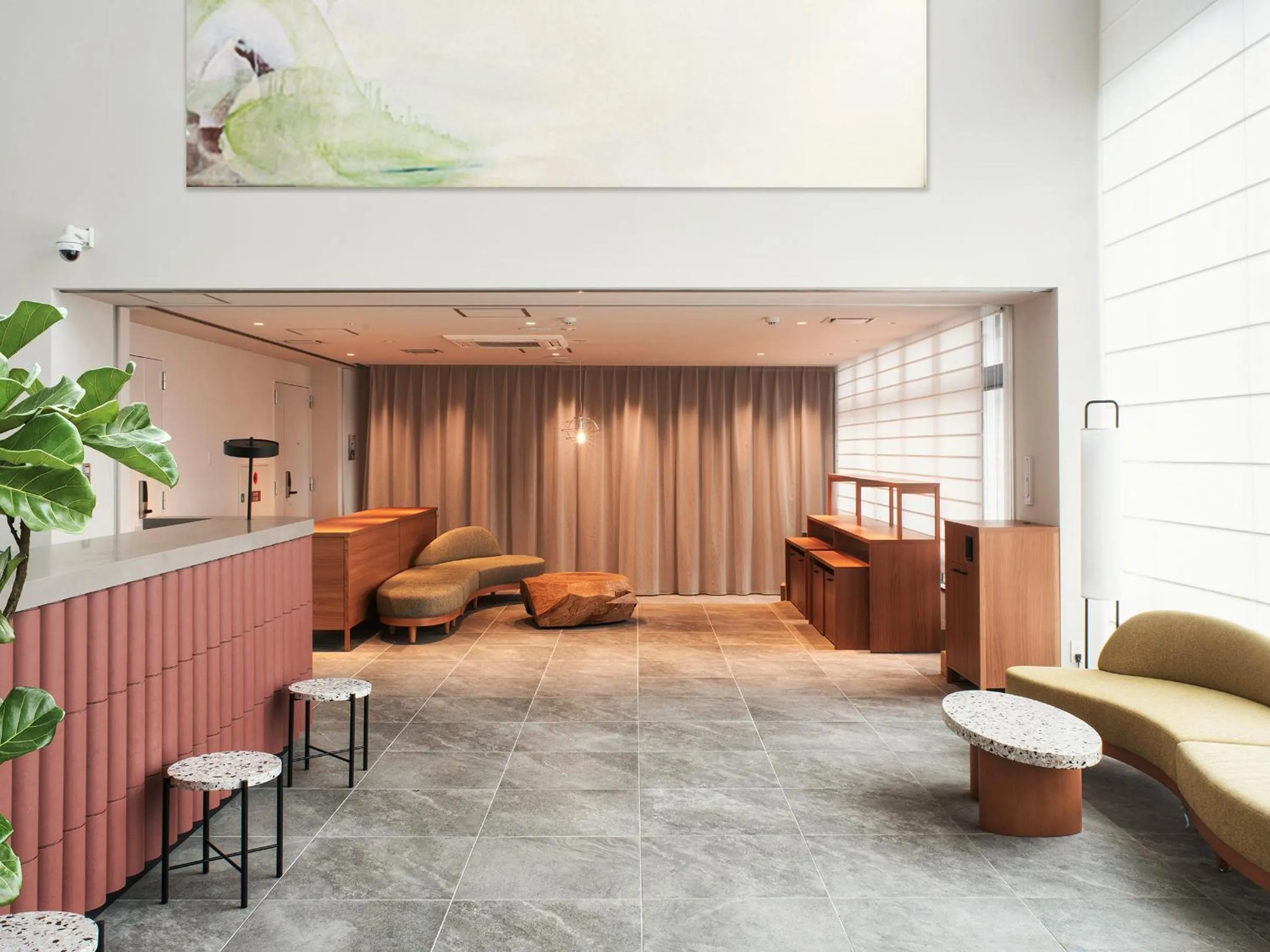 Lobby or reception in REF Okinawa Arena by VESSEL HOTELS