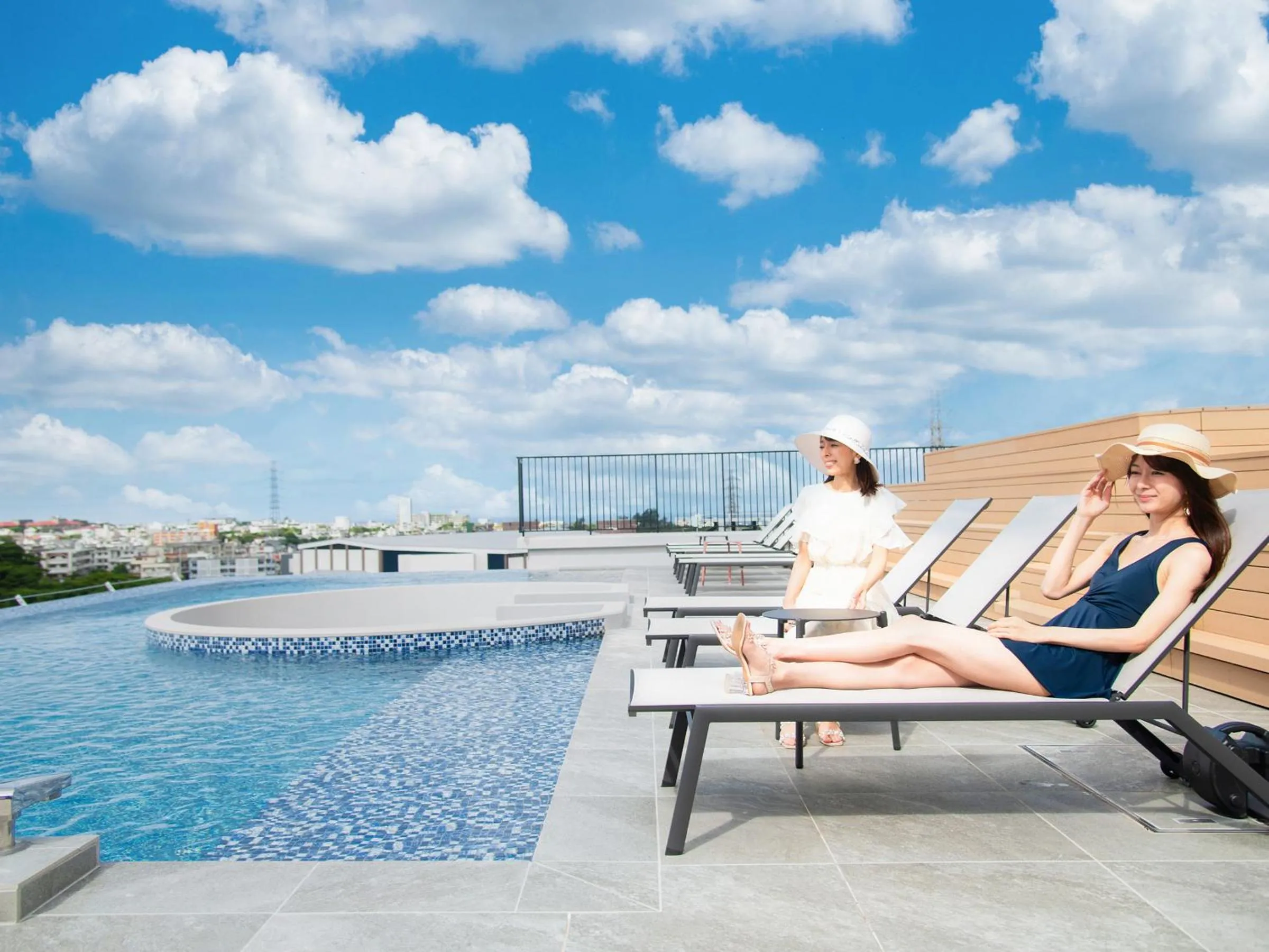 People in REF Okinawa Arena by VESSEL HOTELS