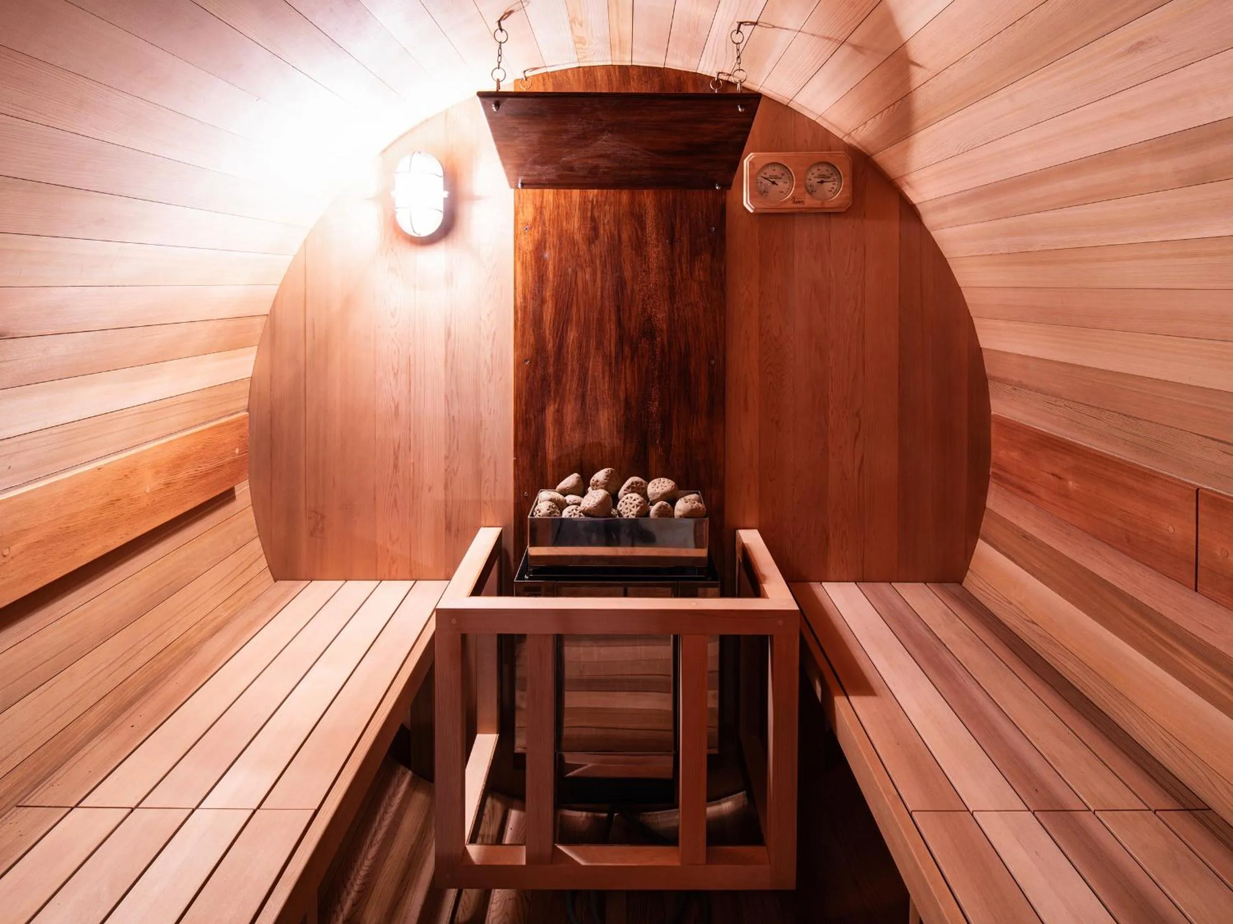 Sauna in REF Okinawa Arena by VESSEL HOTELS