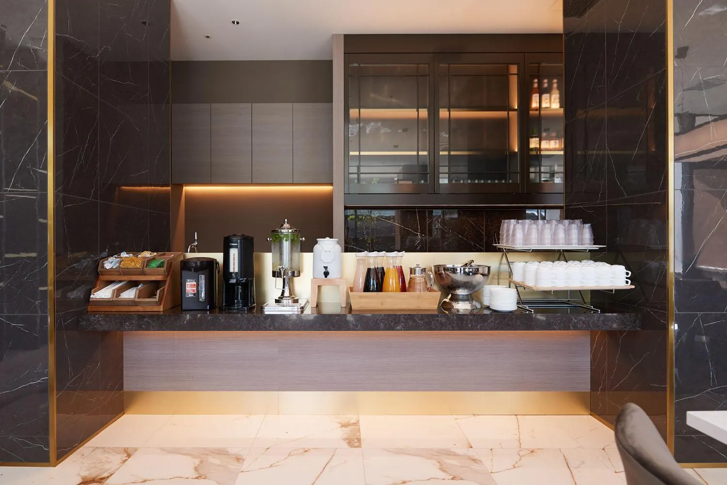 Buffet breakfast in Tosei Hotel Cocone Tsukiji Ginza Premier