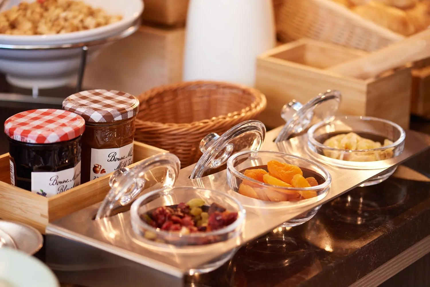 Buffet breakfast in Tosei Hotel Cocone Tsukiji Ginza Premier