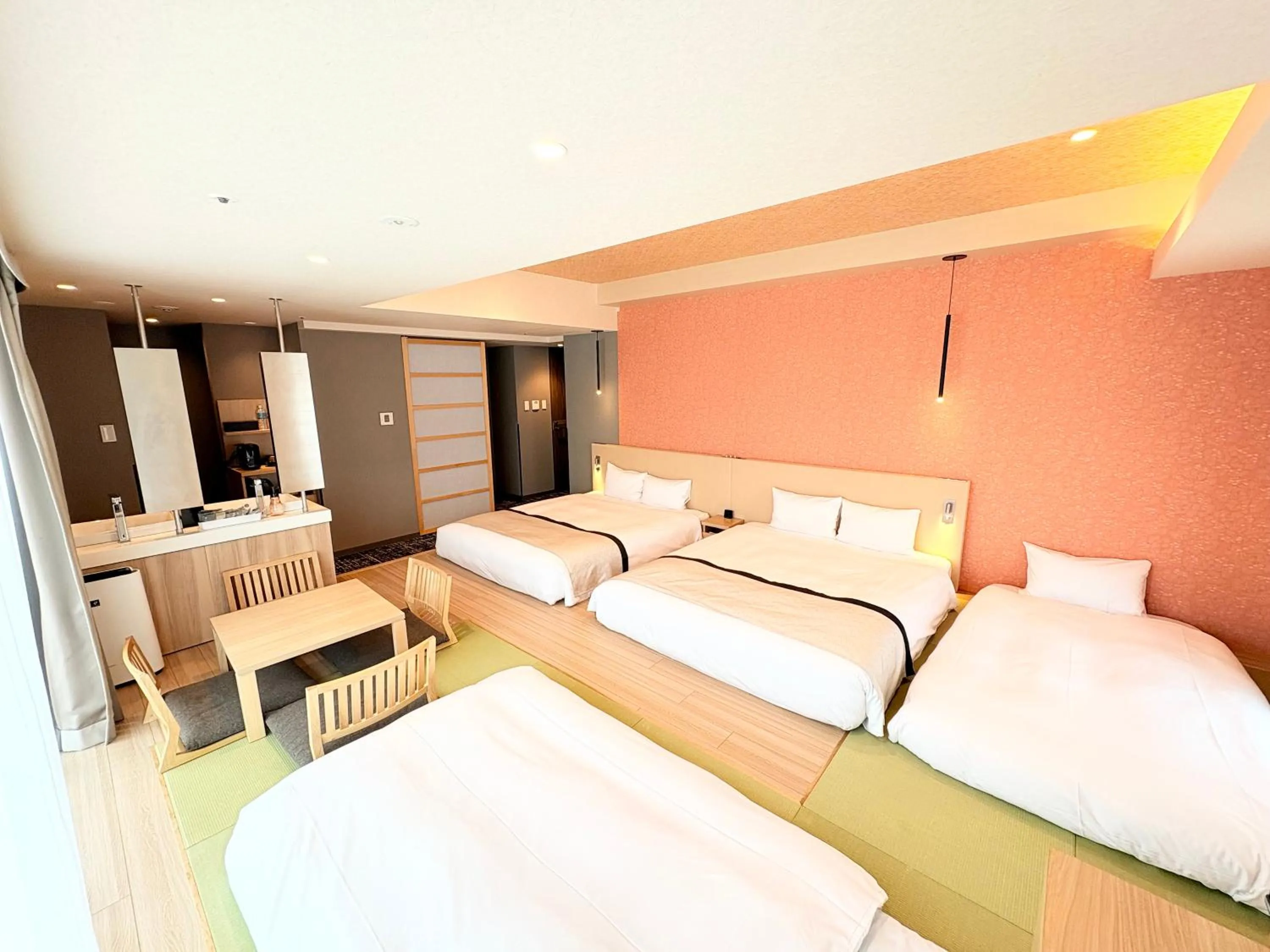 Bed in Tosei Hotel Cocone Tsukiji Ginza Premier