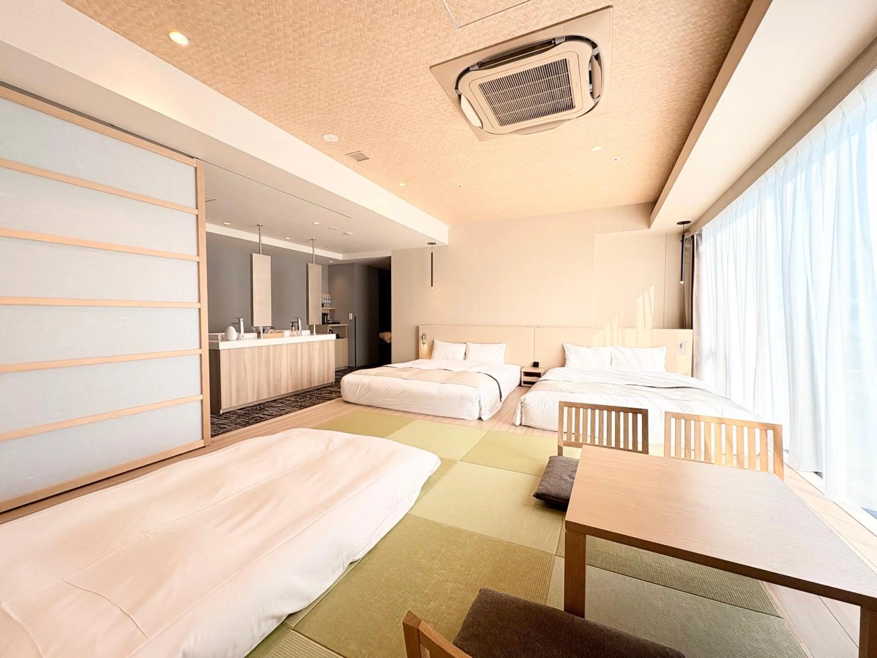 Bed in Tosei Hotel Cocone Tsukiji Ginza Premier