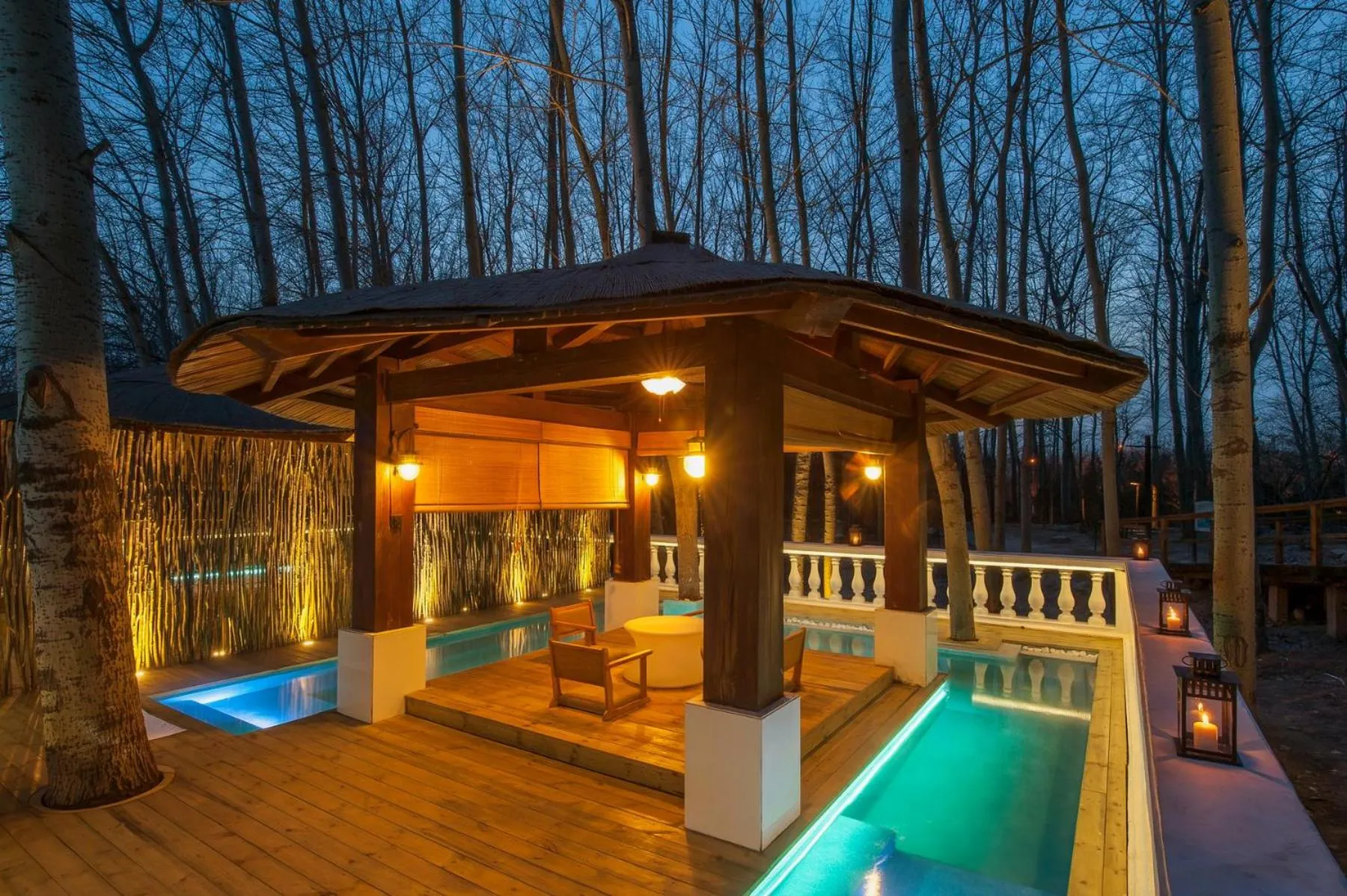 Night in Zhi Resort Beijing&Peafowl Garden&Breakfast with Deer&Private Hot Spring&50 Meter Swimming Pool&Free Coffee&Close to Olympic Forest Park