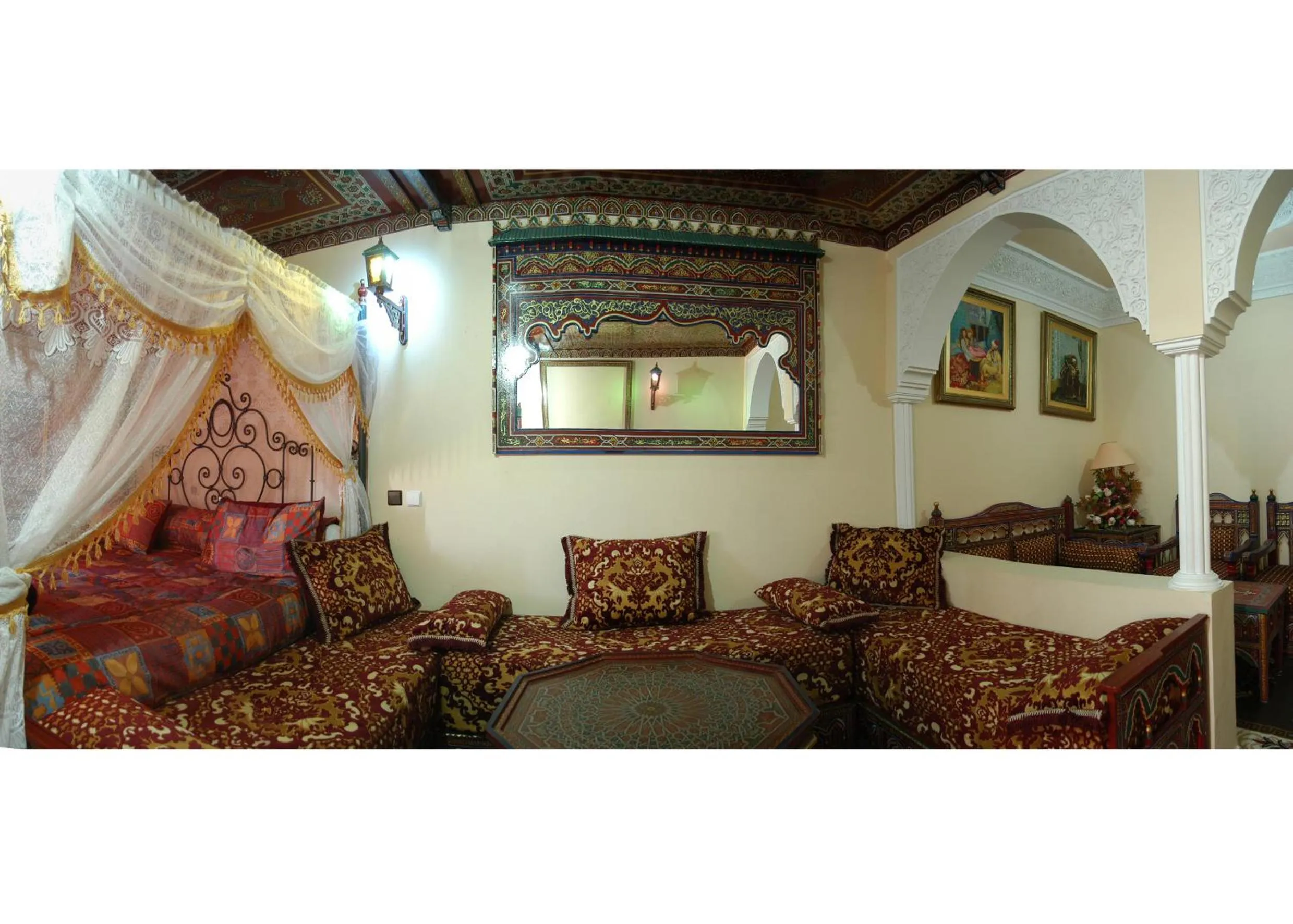 Photo of the whole room in Moroccan House
