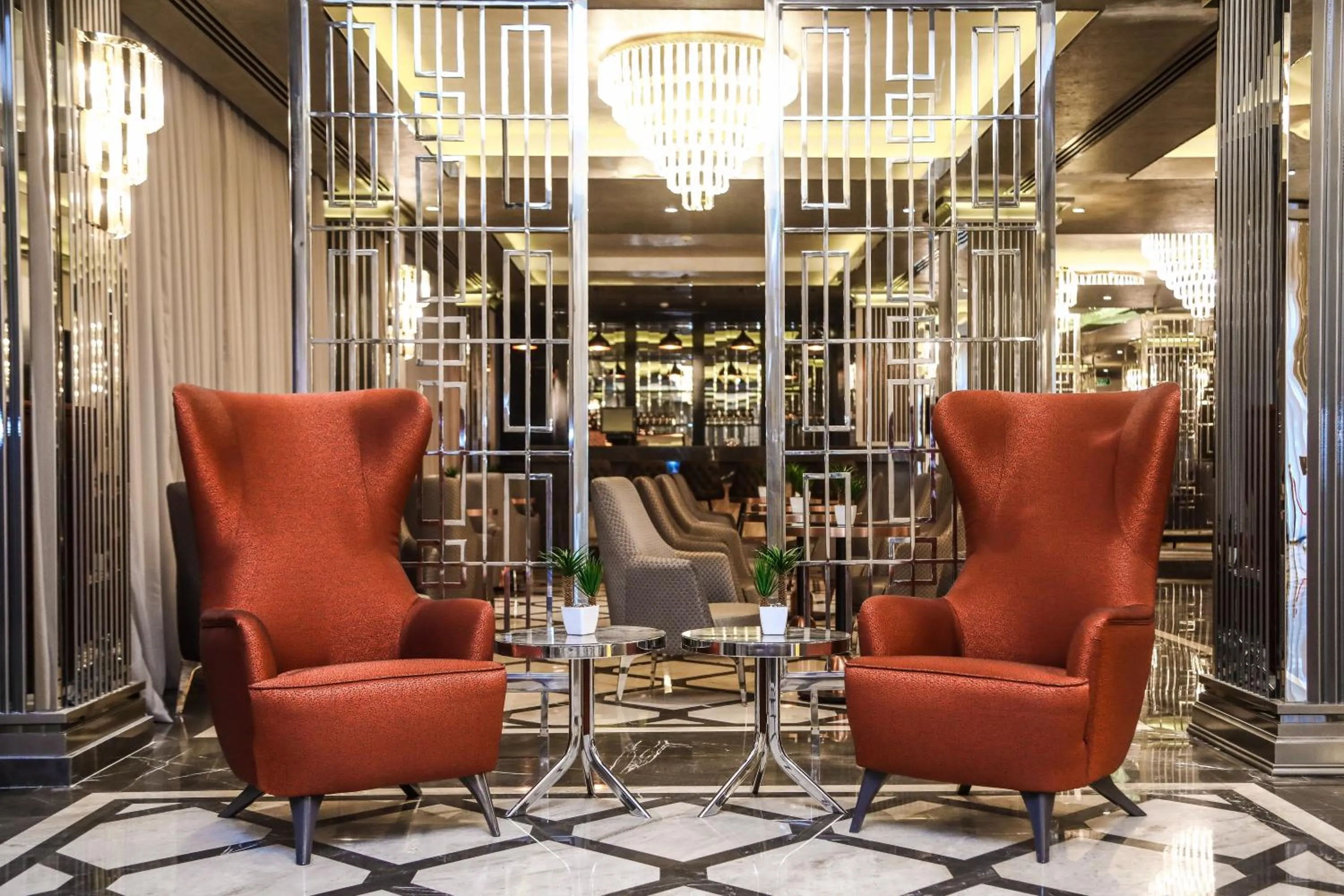 Lobby or reception in Iris Hotel Baku