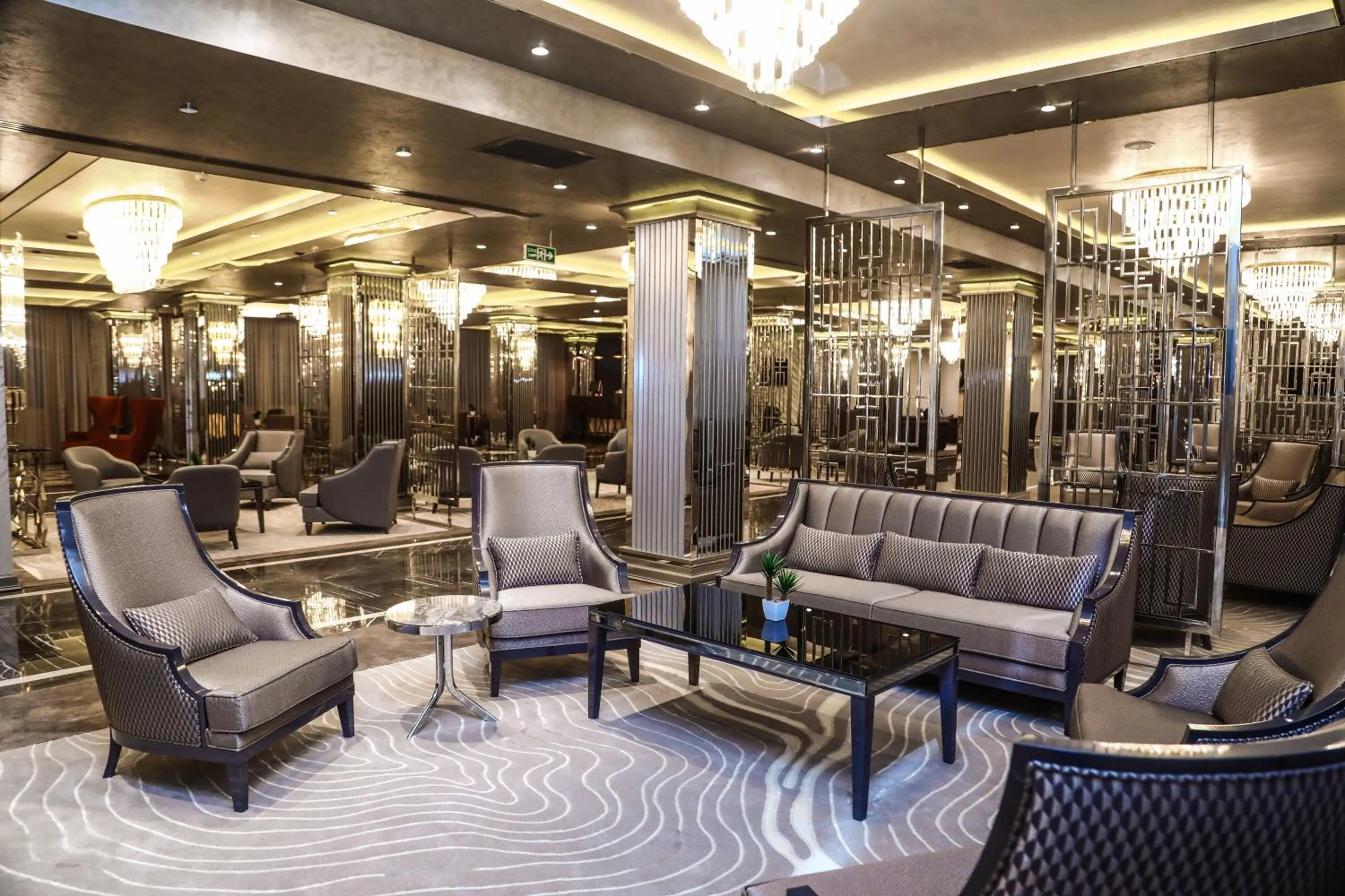 Lobby or reception in Iris Hotel Baku