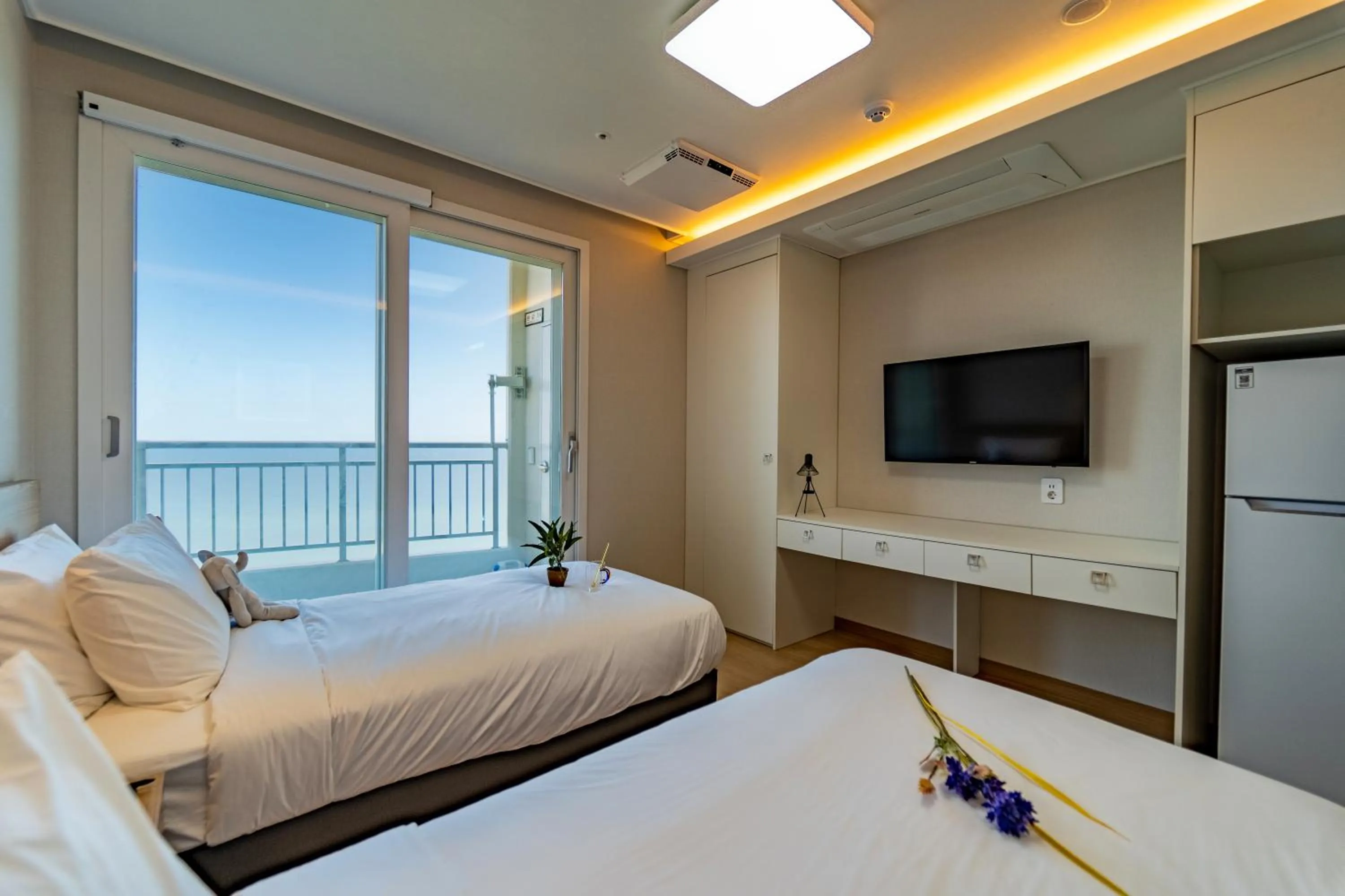 Bed in Gangneung PINEART Label