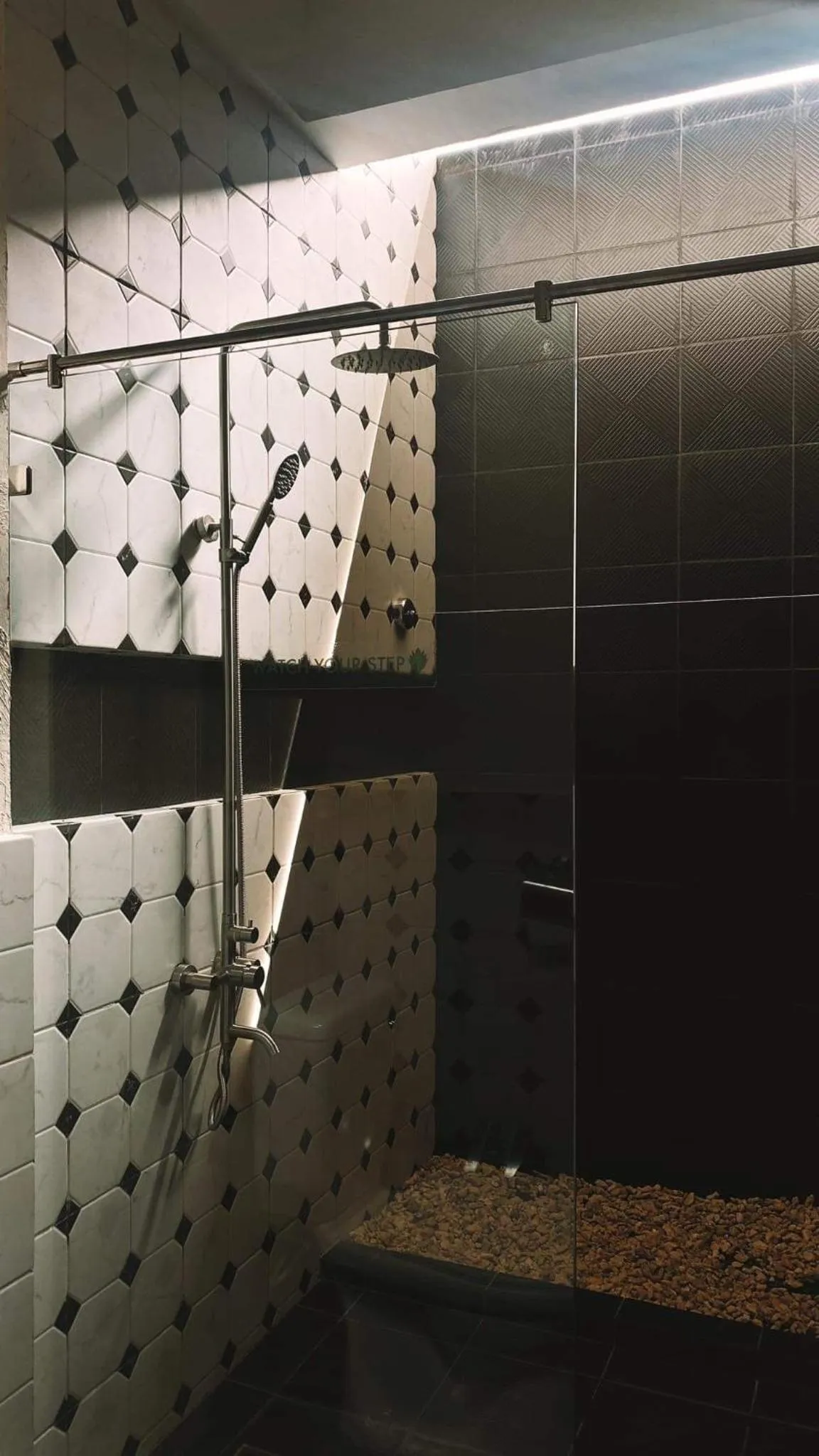 Shower in Ceda Guest House by HiveRooms