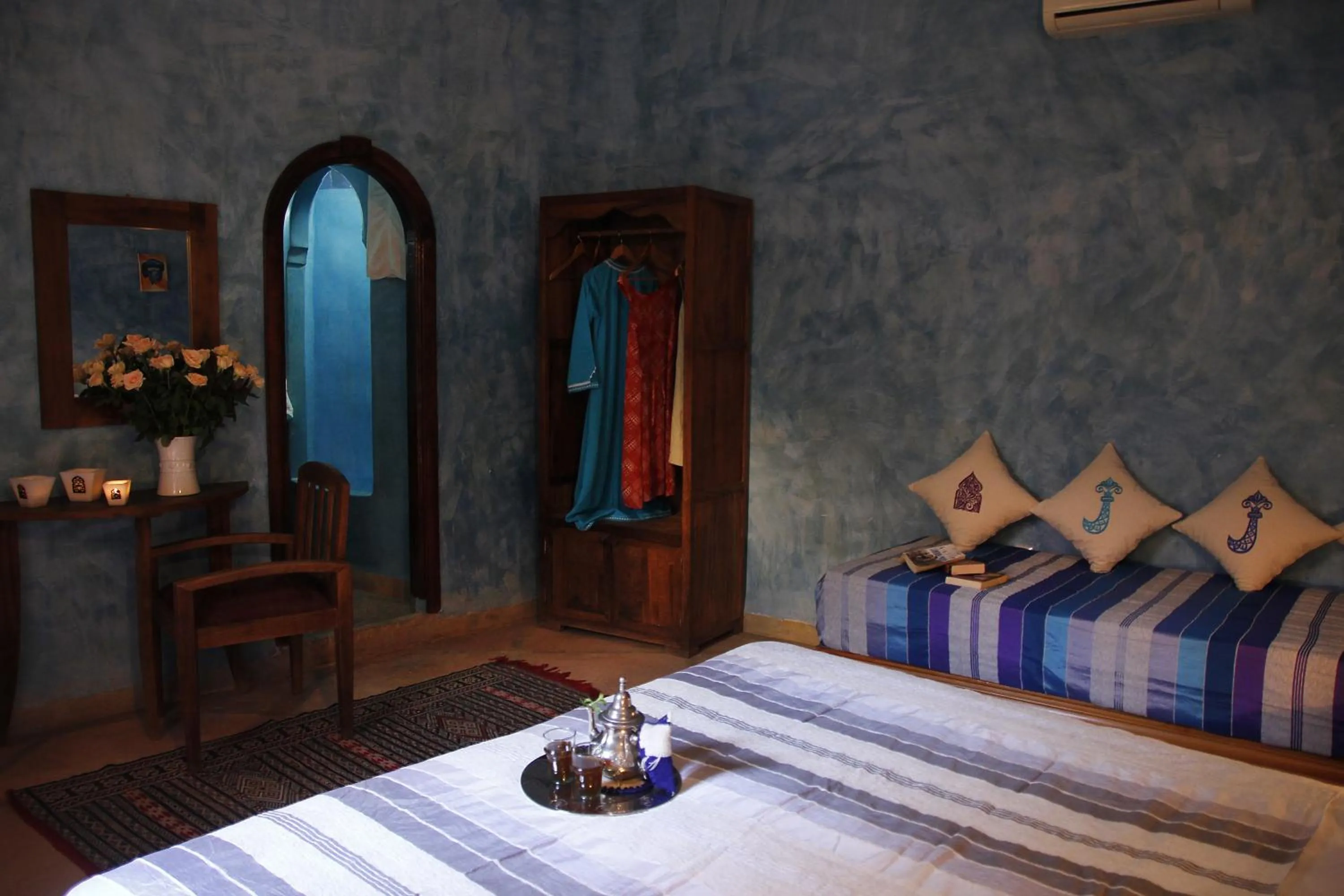 Bed in Riad Azenzer