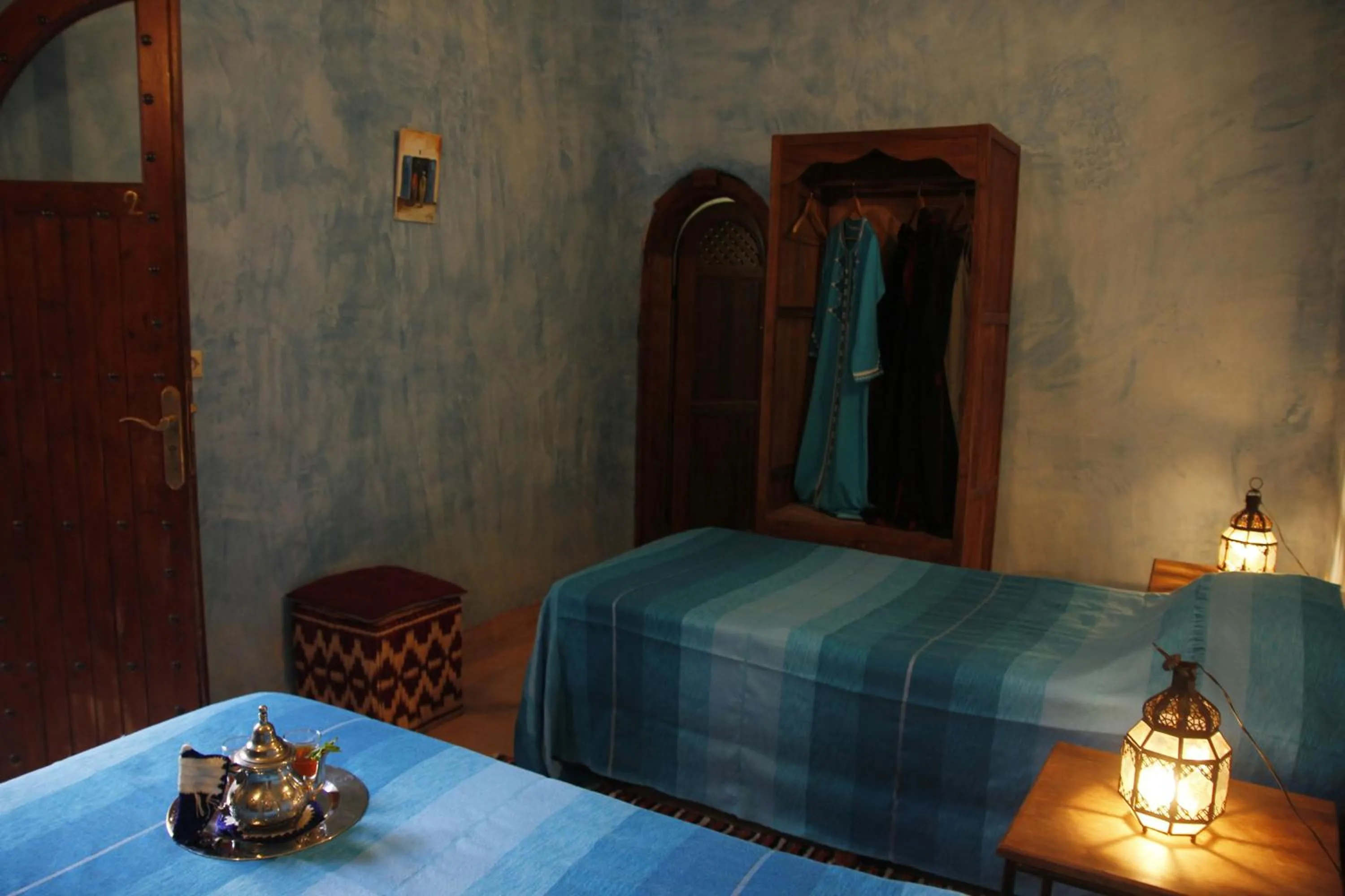 Bed in Riad Azenzer