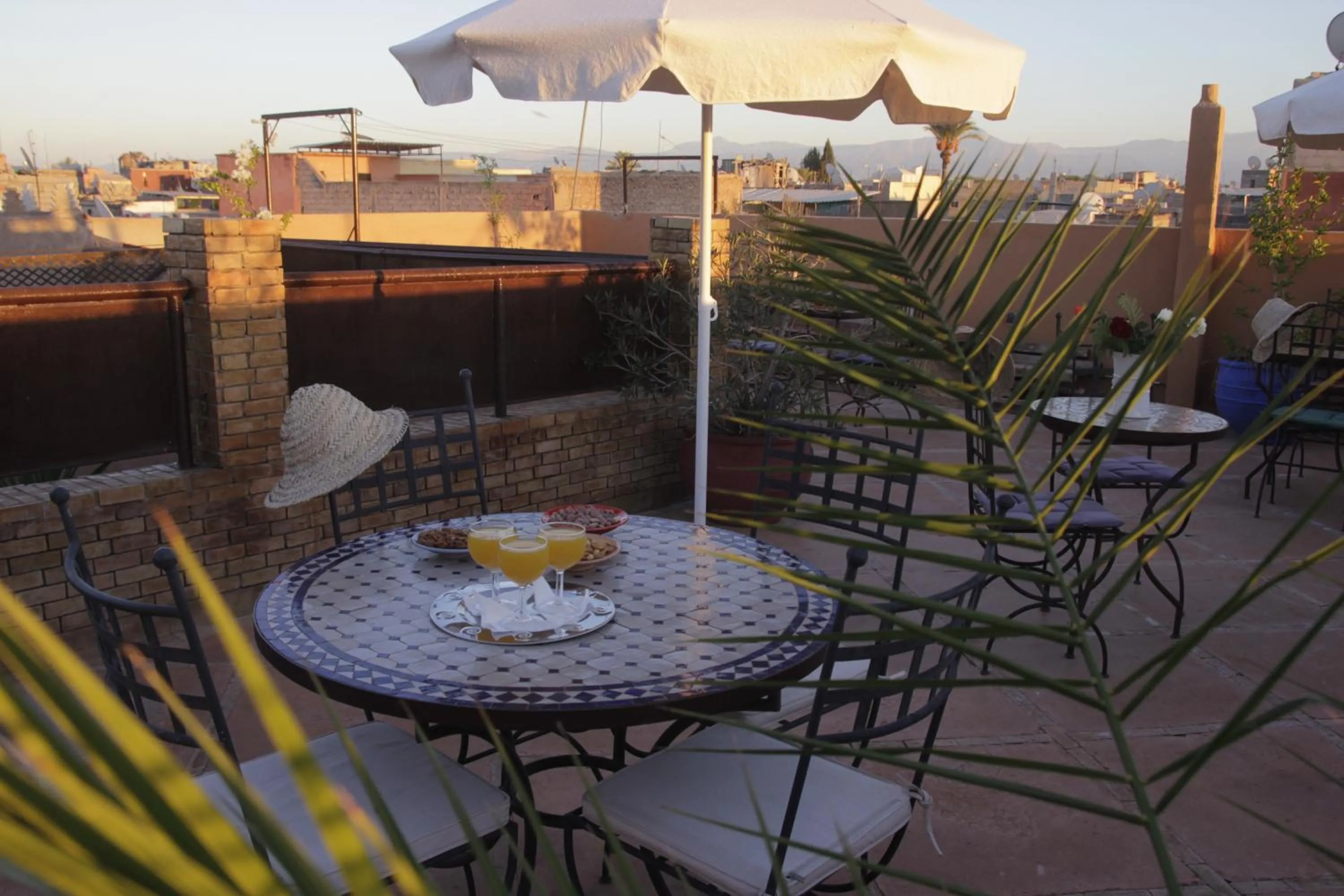 Balcony/Terrace in Riad Azenzer