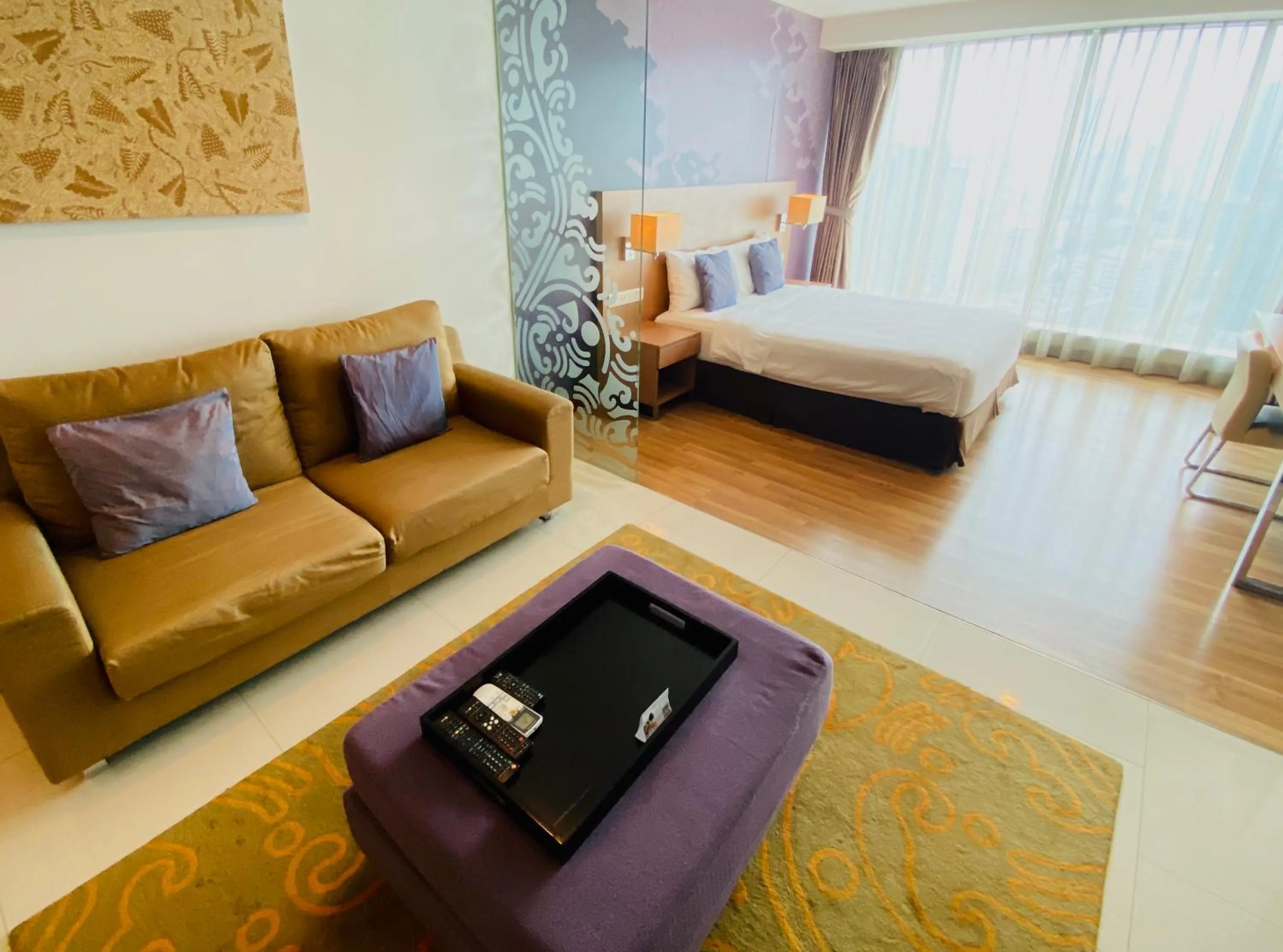 Bed in HABITARE Rasuna Jakarta