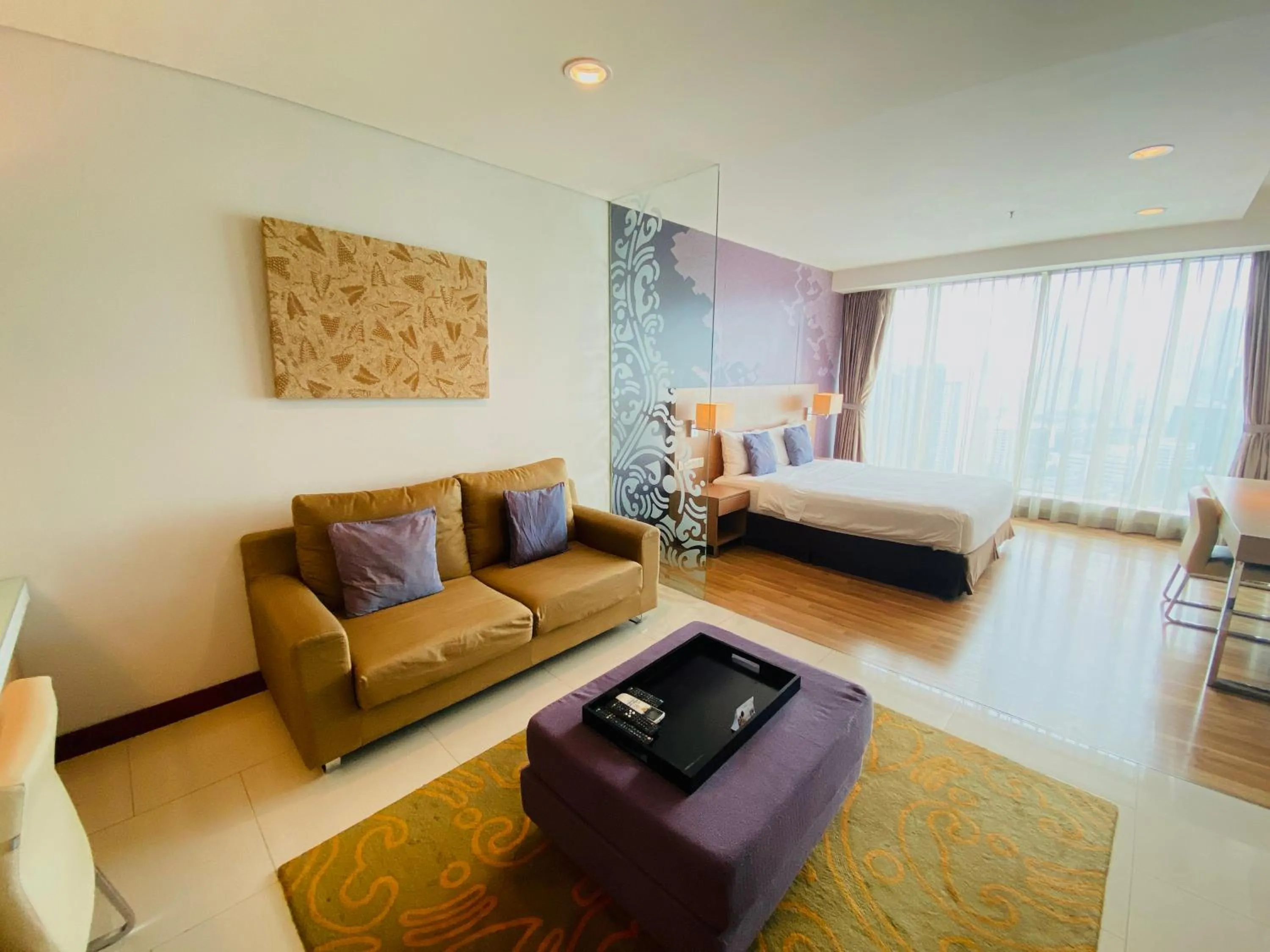 Bed in HABITARE Rasuna Jakarta