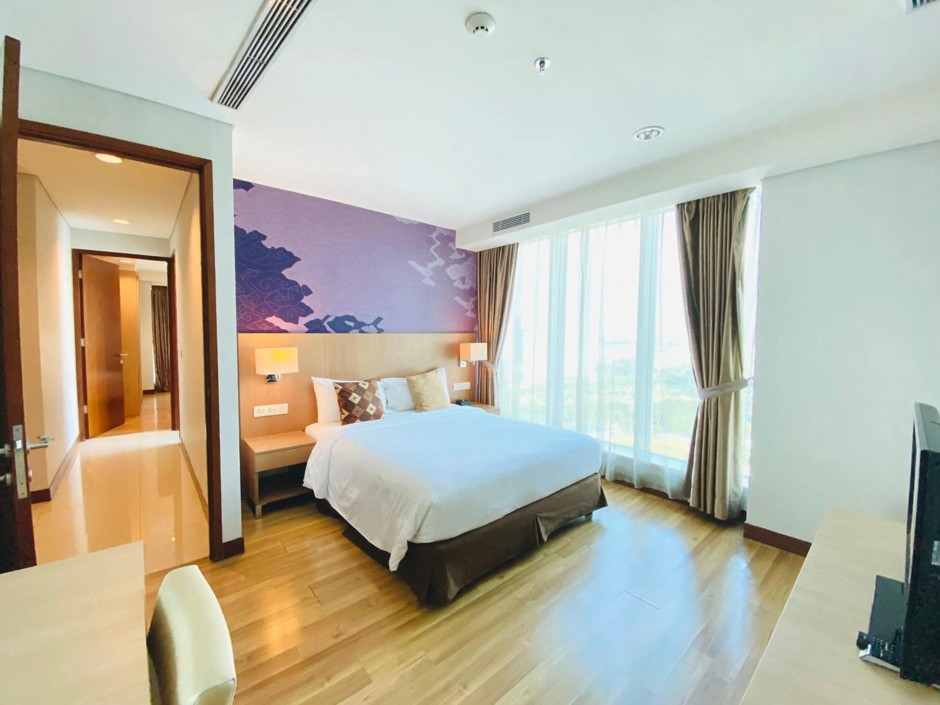 Bed in HABITARE Rasuna Jakarta