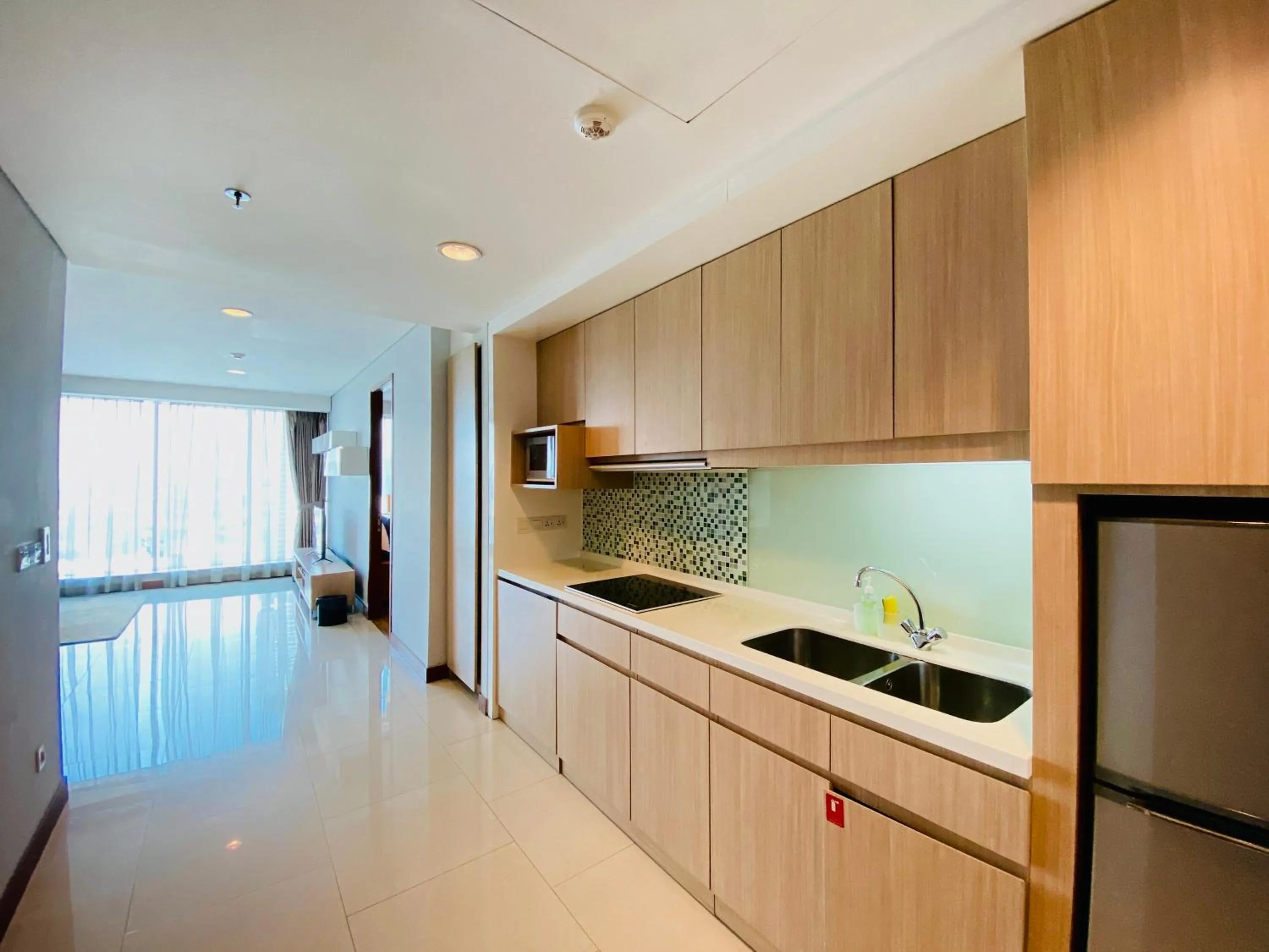Kitchen or kitchenette in HABITARE Rasuna Jakarta