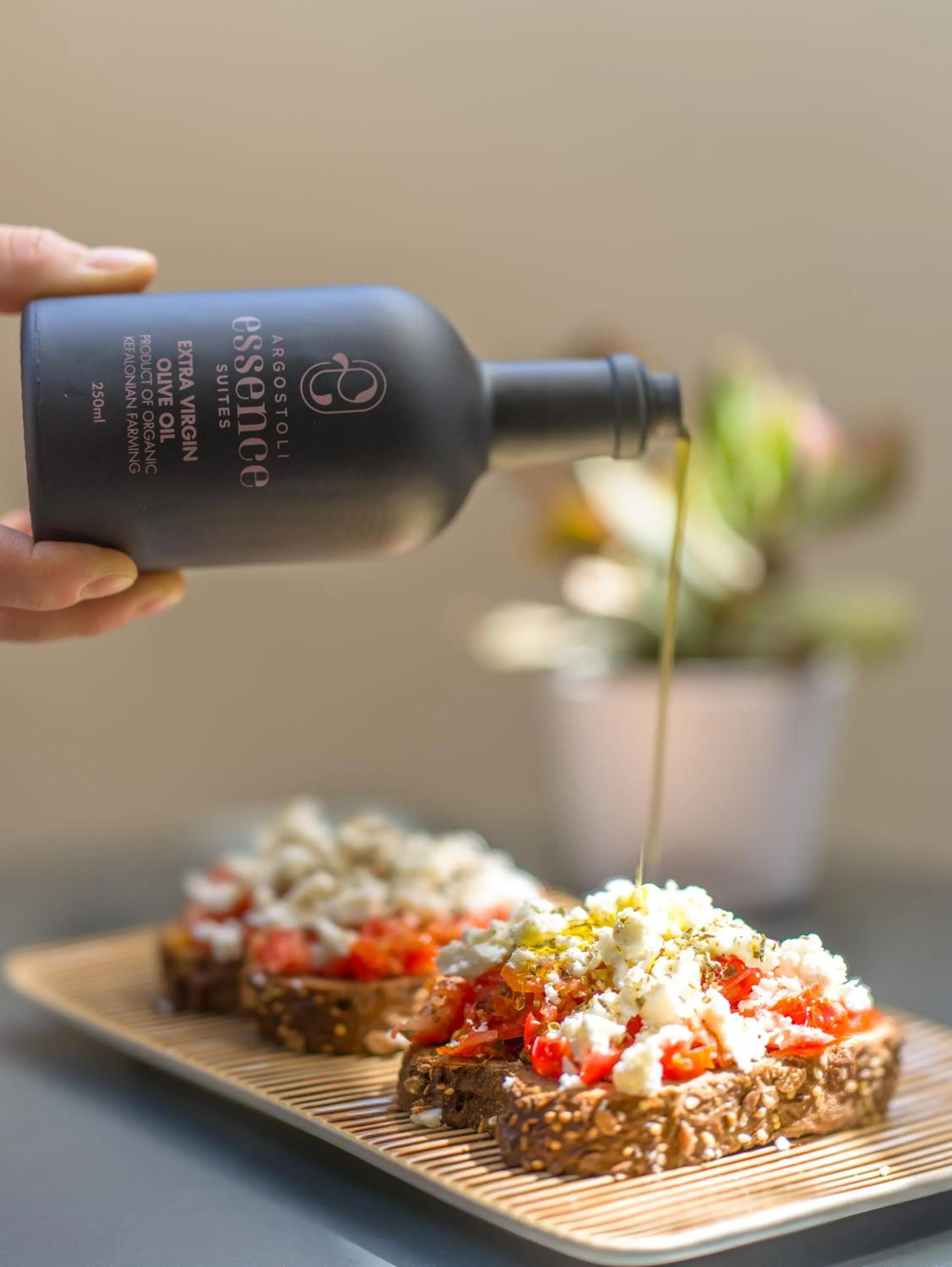 Food and drinks in Argostoli Essence Suites