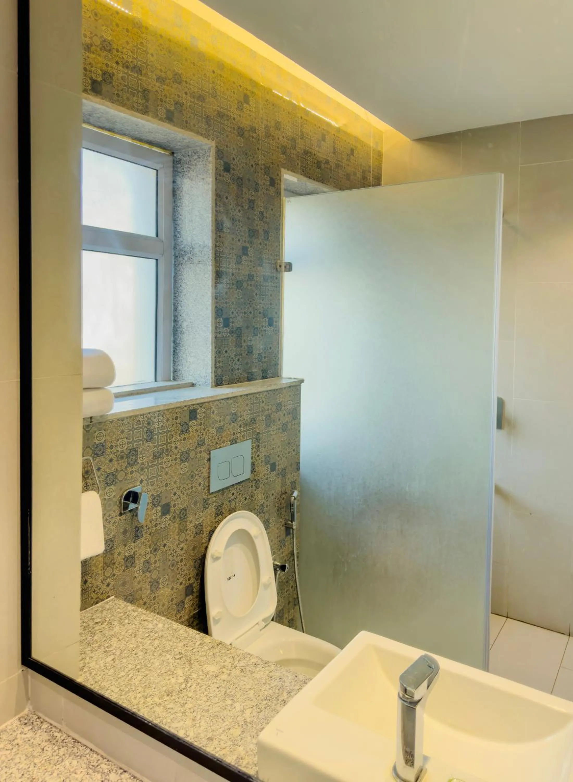 Bathroom in Hotel Wonder Hills,Har ki Pauri Road Haridwar