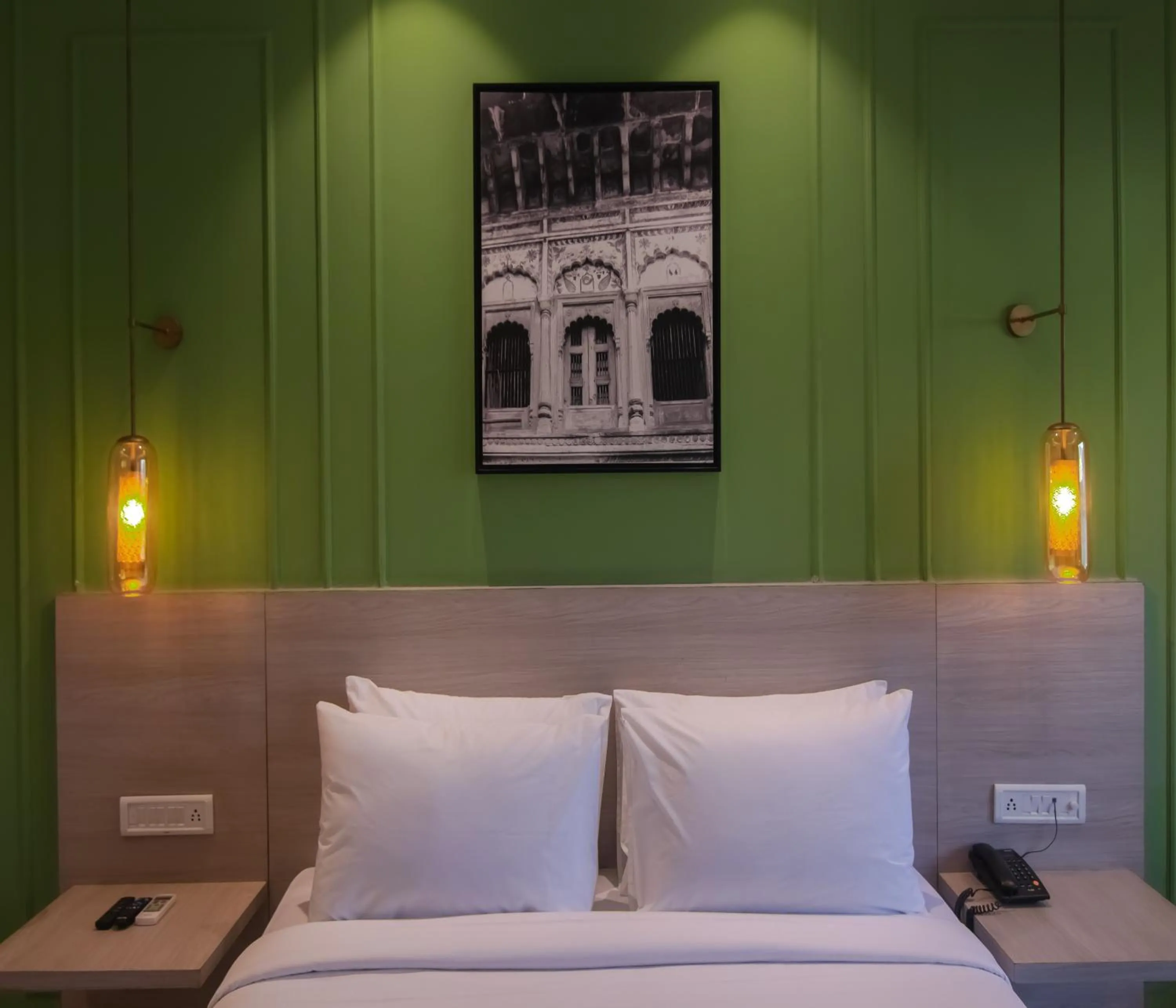 Bed in Hotel Wonder Hills,Har ki Pauri Road Haridwar