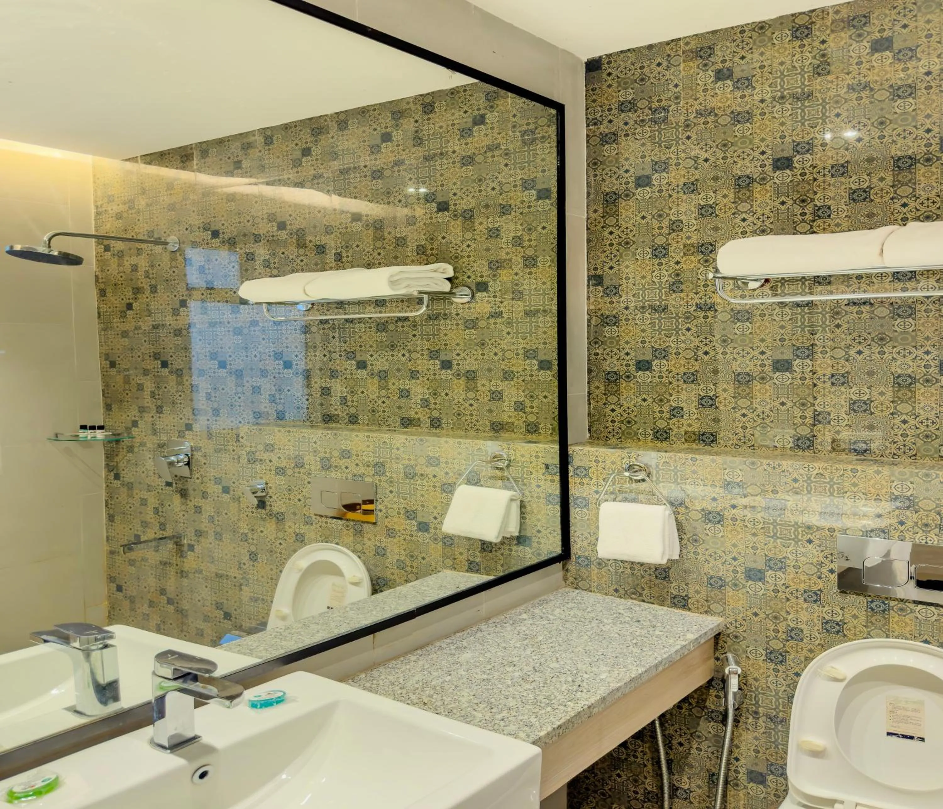 Bathroom in Hotel Wonder Hills,Har ki Pauri Road Haridwar