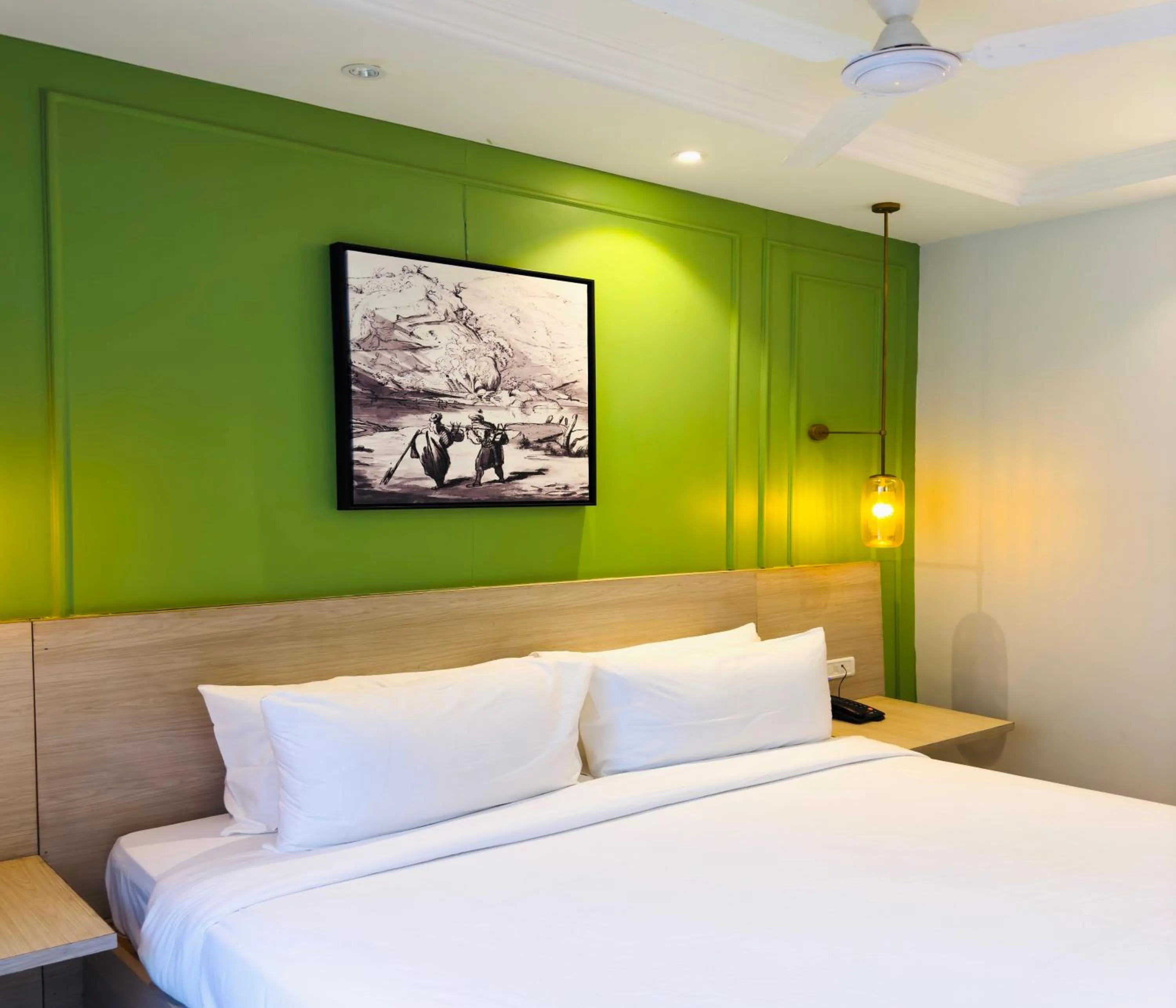 Bed in Hotel Wonder Hills,Har ki Pauri Road Haridwar
